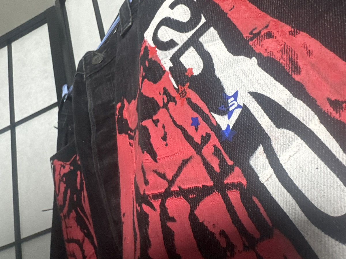 Levi's EXTREMELY RARE Vintage ‘21 Sp5der x Levi Motocross Denim Size US 40 / EU 56 - 4 Thumbnail