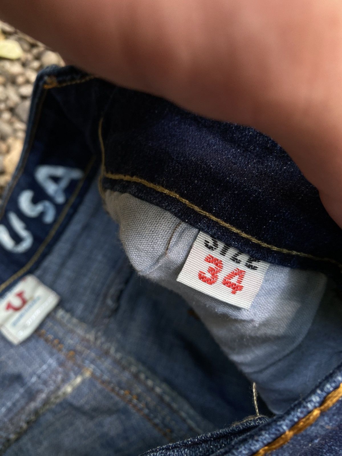 True Religion × Vintage Vintage True Religion Y2K Jeans Size 24" / US 00 / IT 34 - 11 Thumbnail
