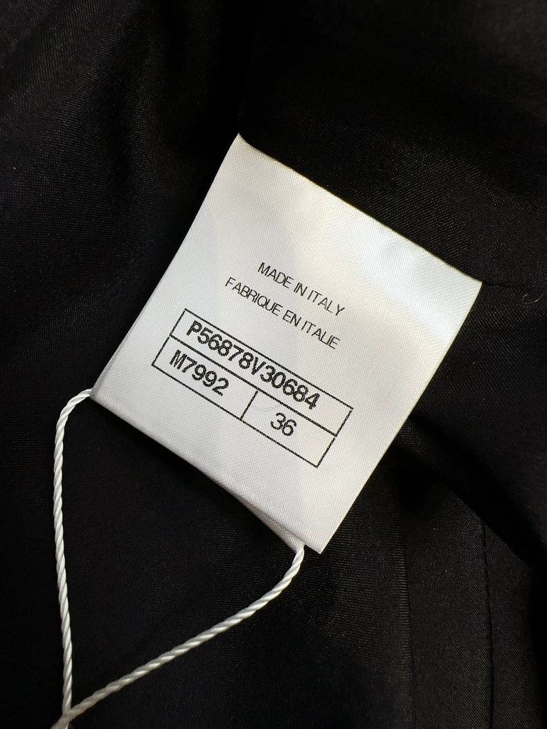 Chanel Chanel Classic black tassel skirt Size 24" / US 00 / IT 34 - 6 Thumbnail