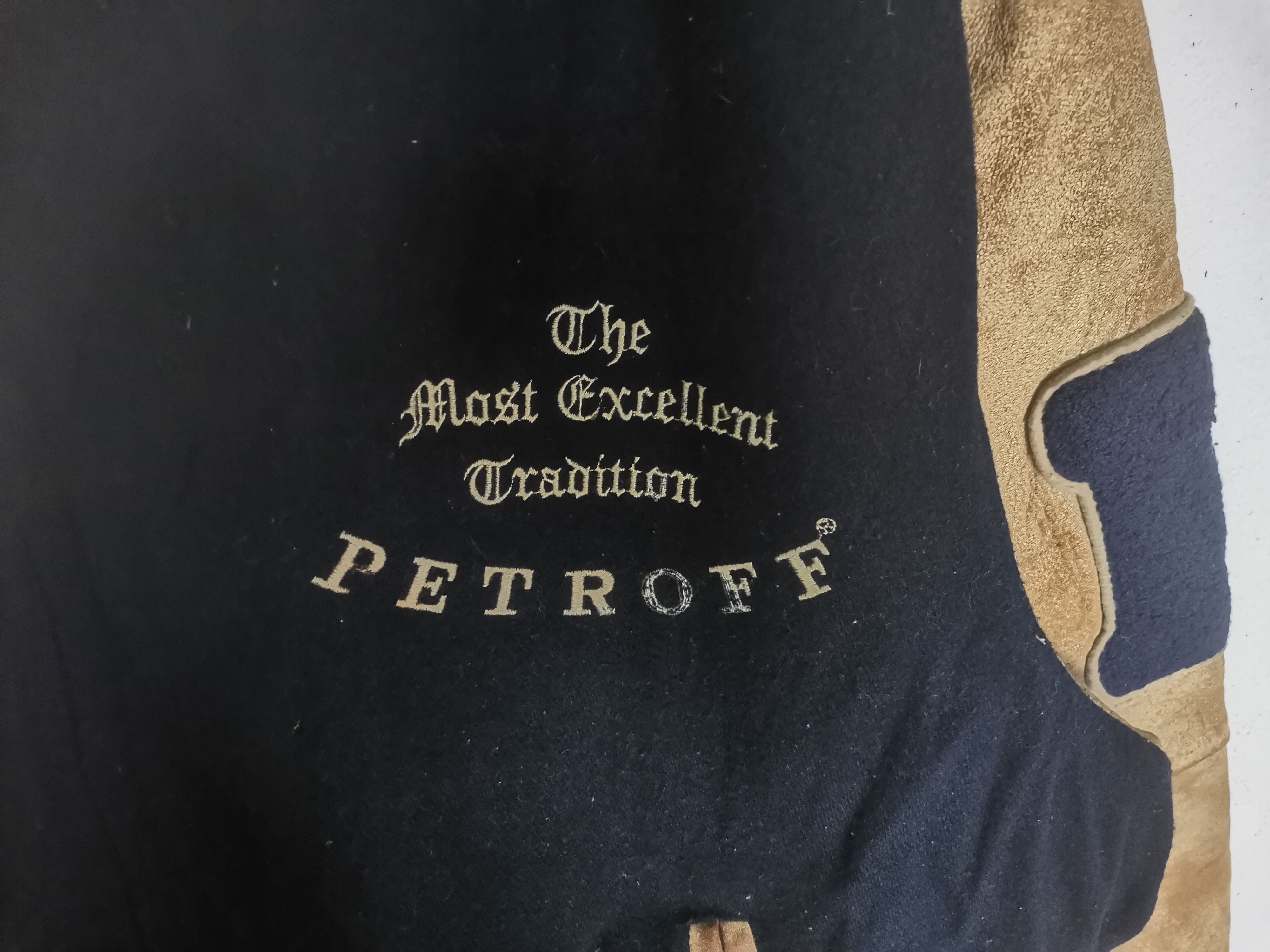 Vintage Rare vintage Petroff Varsity jacket Size US L / EU 52-54 / 3 - 7 Thumbnail
