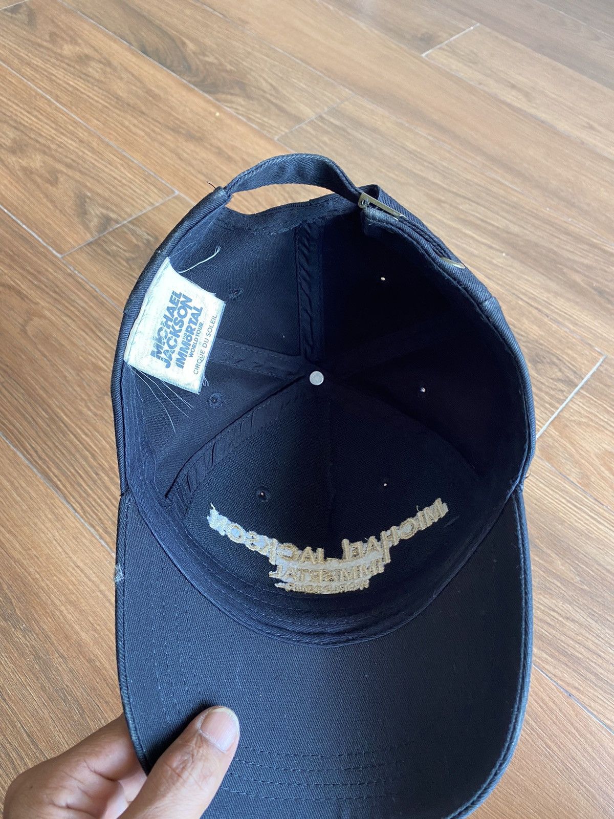 Band Tees Vintage Michael Jackson Adjustable Cap Hat Size ONE SIZE - 8 Thumbnail