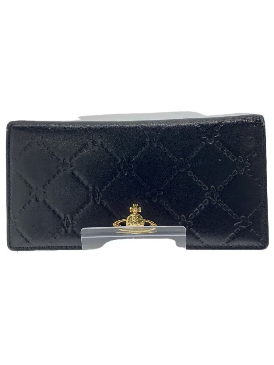 Vivienne Westwood Vivienne Westwood Lthr Long Wallet Black Size ONE SIZE - 1 Thumbnail