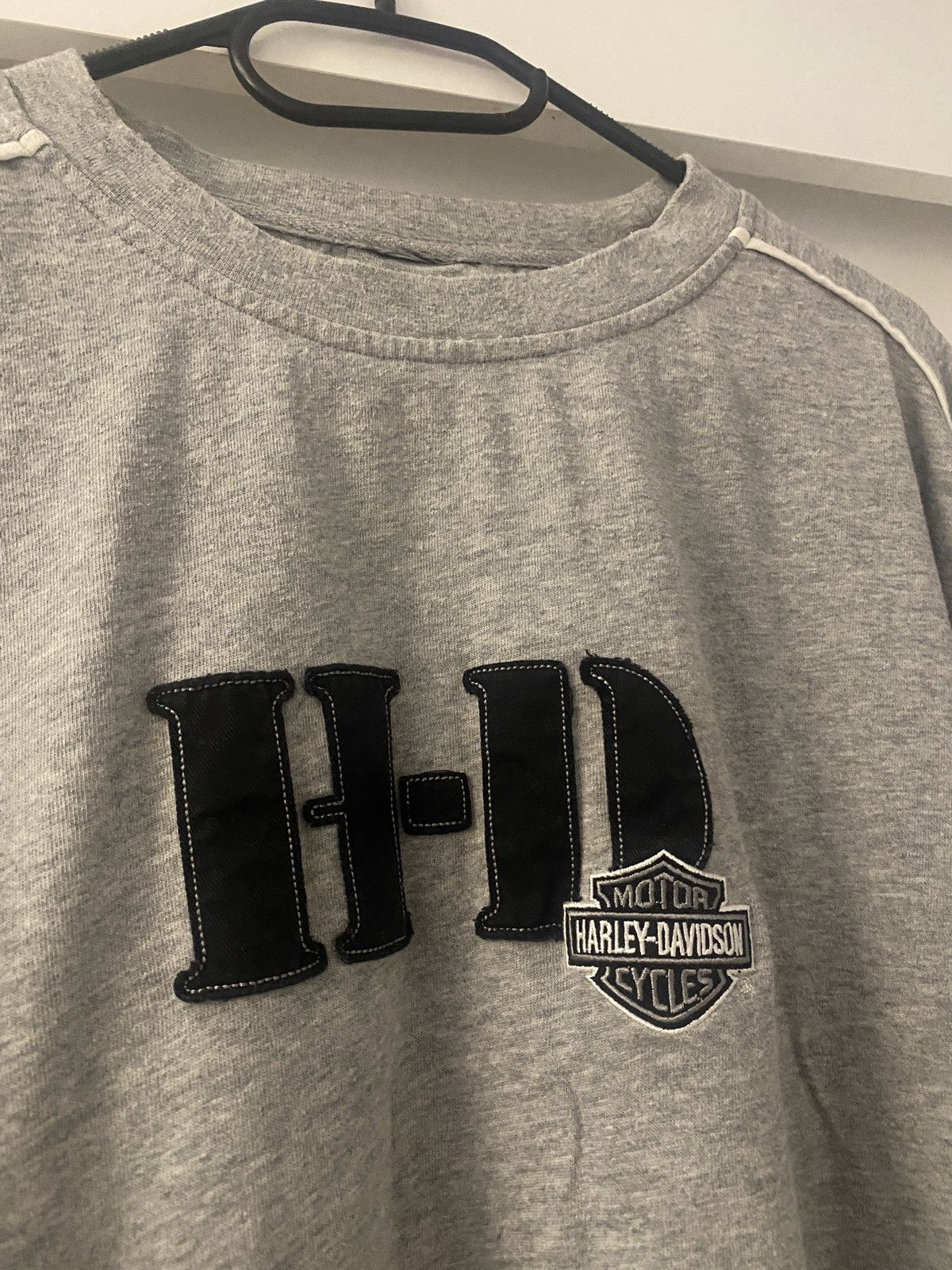 Harley Davidson Vintage harley davidson with big logo longsleeve Size US XXL / EU 58 / 5 - 4 Thumbnail
