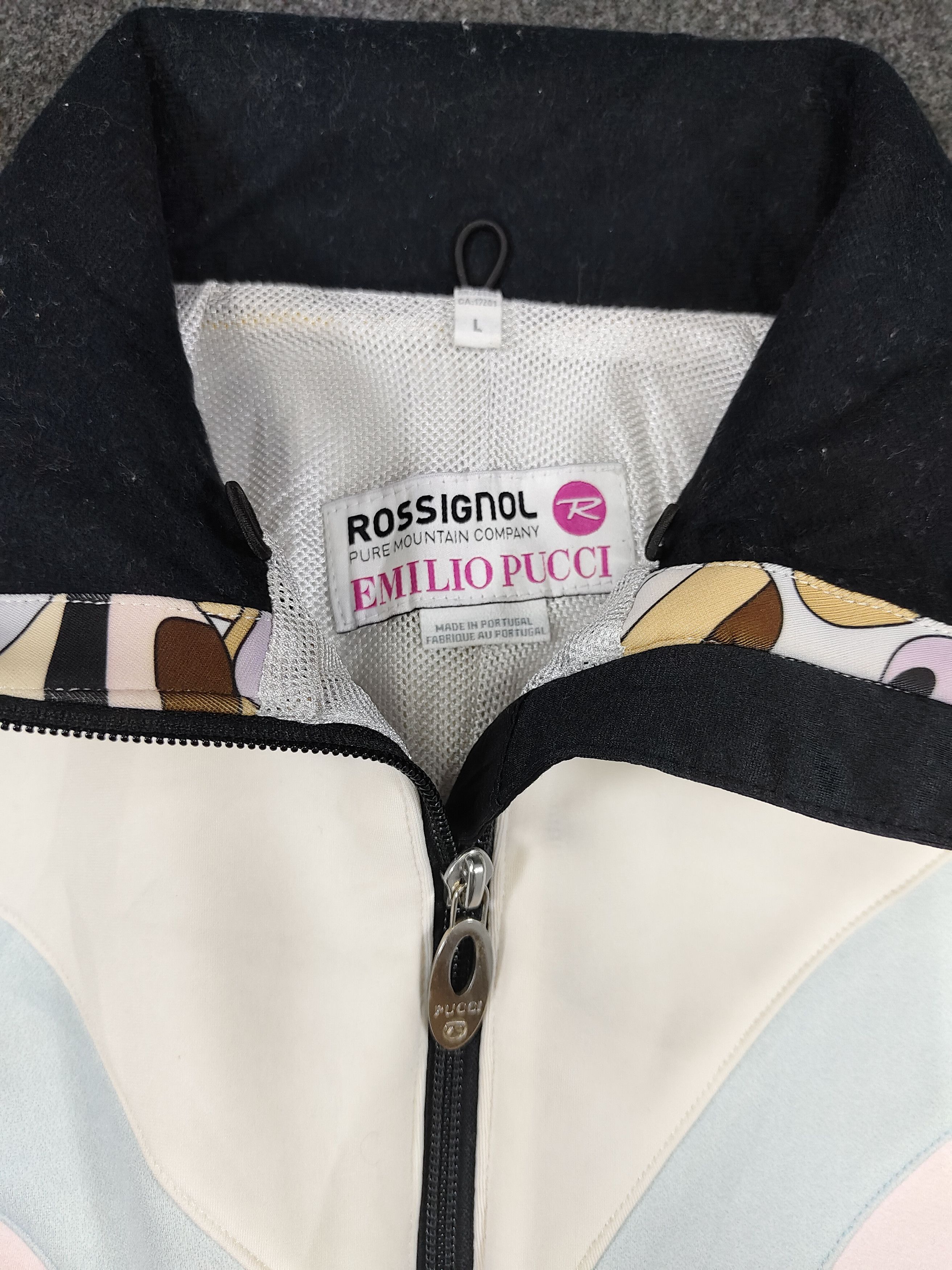 Emilio Pucci 00s Emilio Pucci x Rossignol Gardena Pastel Geometric Vest Size L / US 10 / IT 46 - 5 Thumbnail