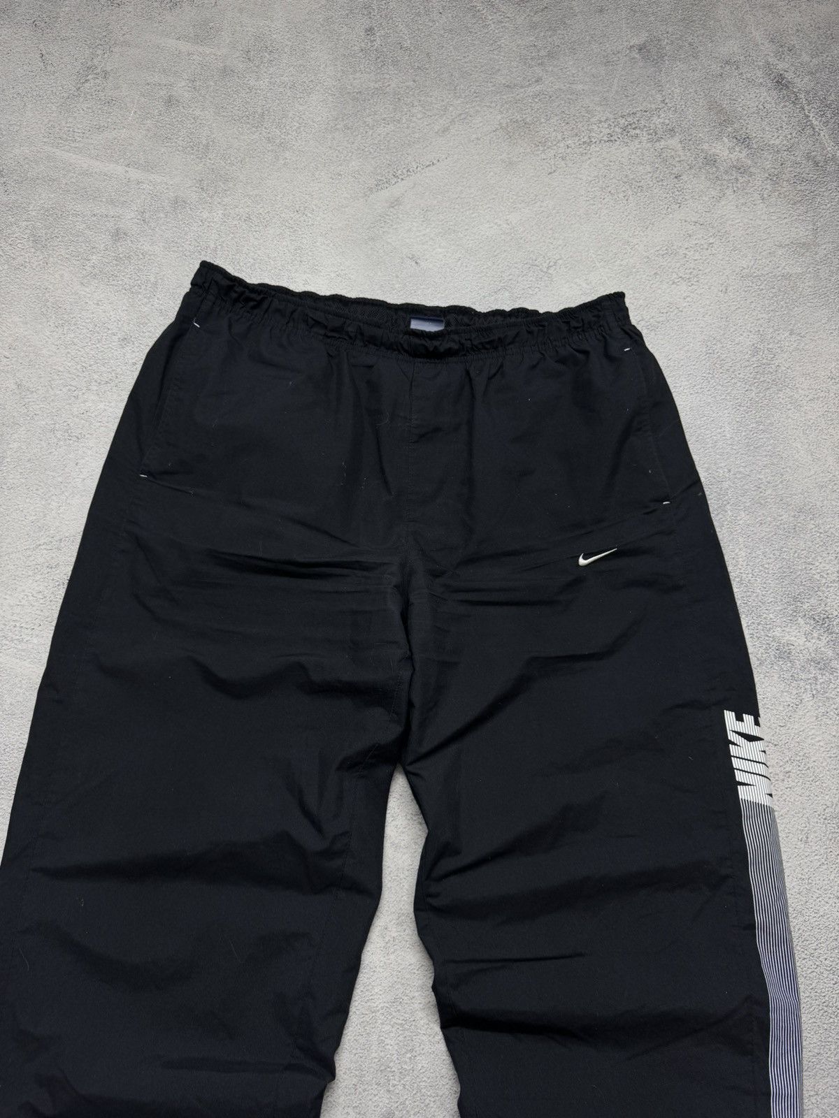 Nike Vintage Y2K Nike Nylon Mini Swoosh Pants 00’s Size US 36 / EU 52 - 5 Thumbnail