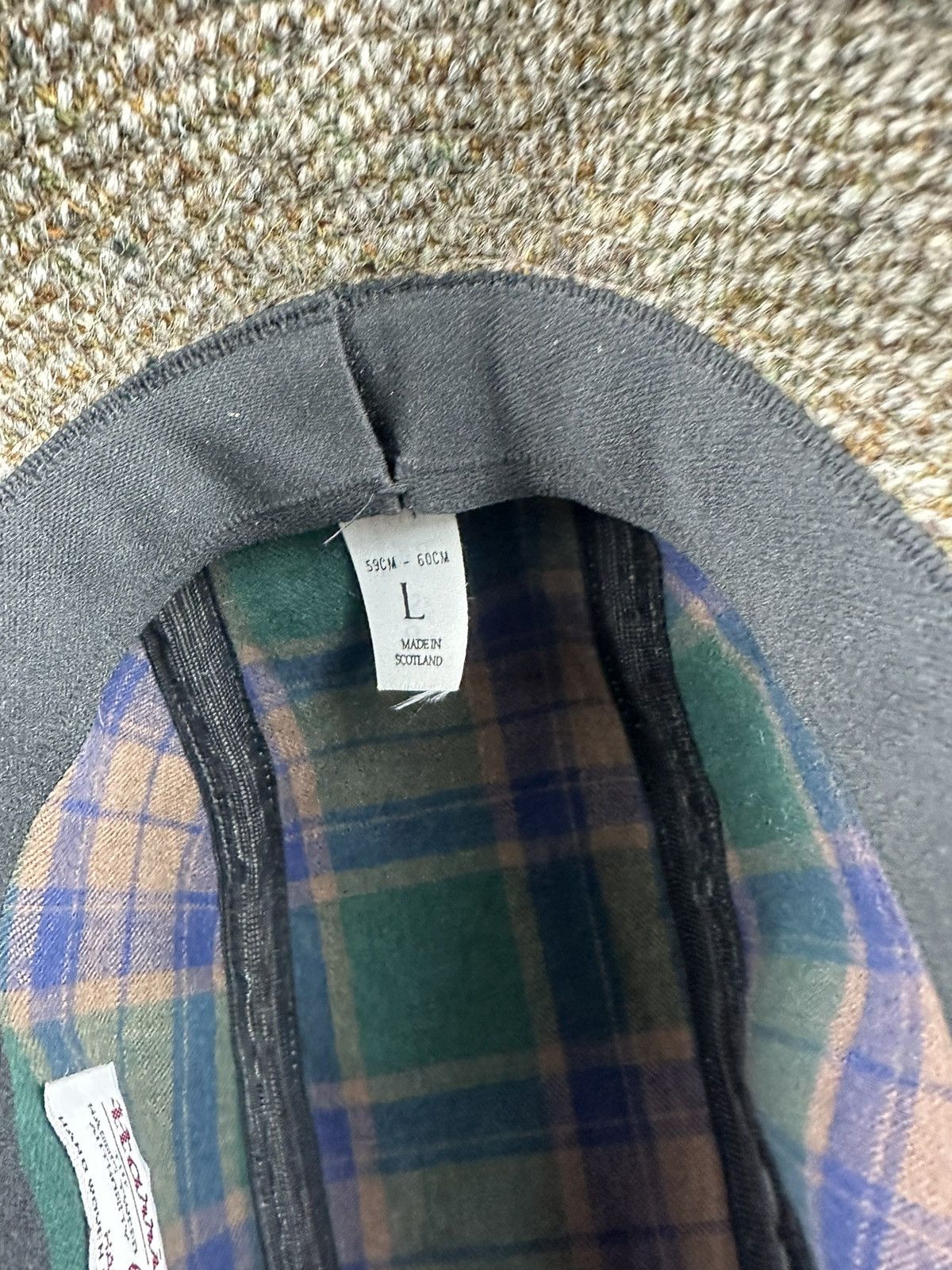 Harris Tweed Vintage Retro Harris Tweed Cap Hats Size ONE SIZE - 8 Thumbnail