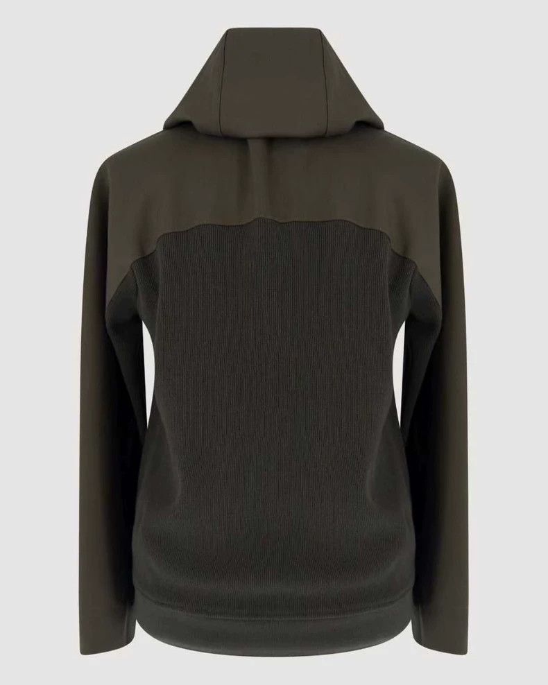 Loro Piana LORO PIANA size M Men's hoodie sweatshirt set in olive gree Size 38L - 3 Thumbnail