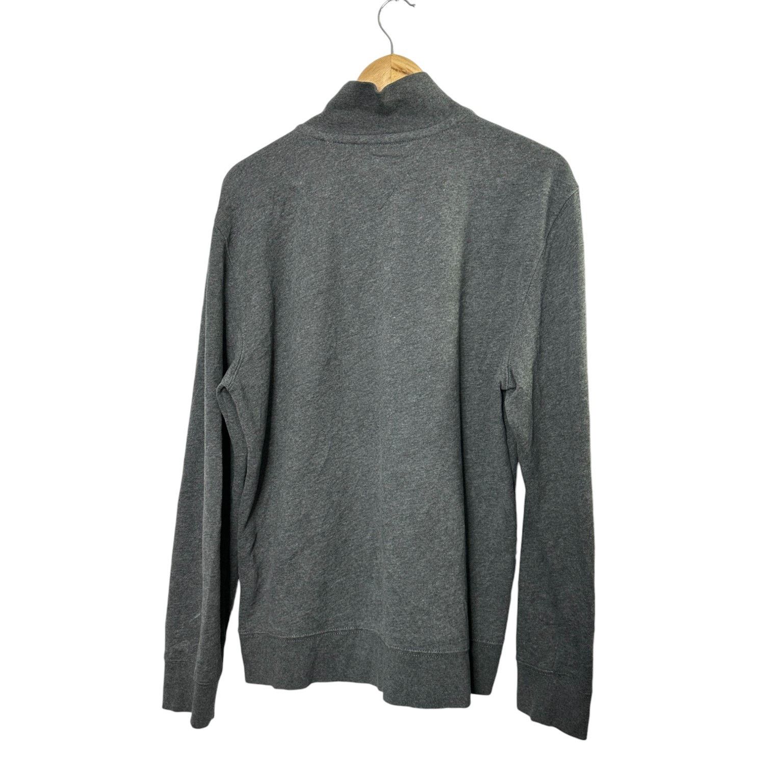 Tommy Hilfiger Tommy Hilfiger Gray 1/4 Zip Long Sleeve Sweatshirt Men's L Size US L / EU 52-54 / 3 - 6 Thumbnail