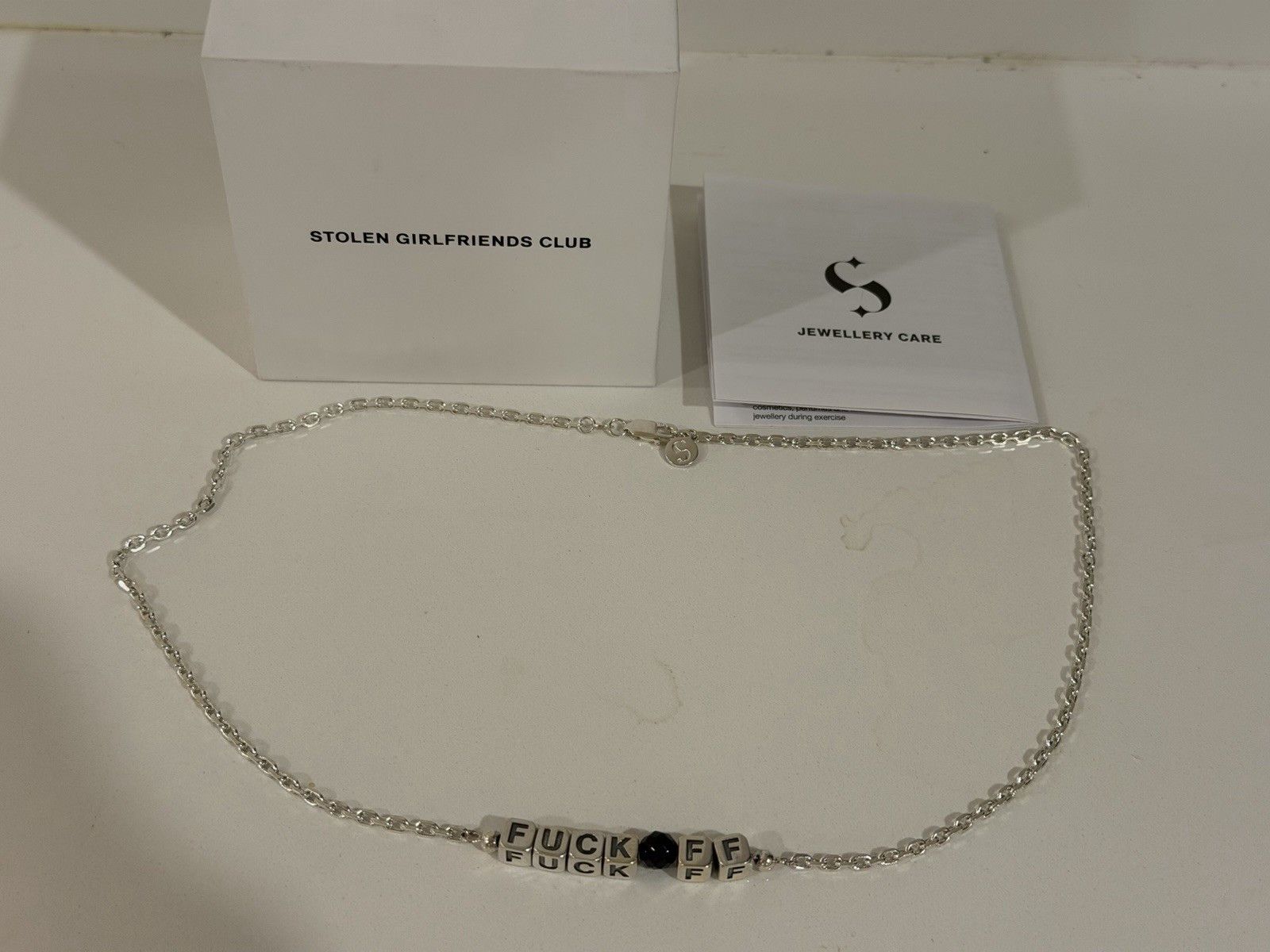 Stolen Girlfriends Club No Apologies "F*CK OFF" Necklace Size ONE SIZE - 3 Thumbnail