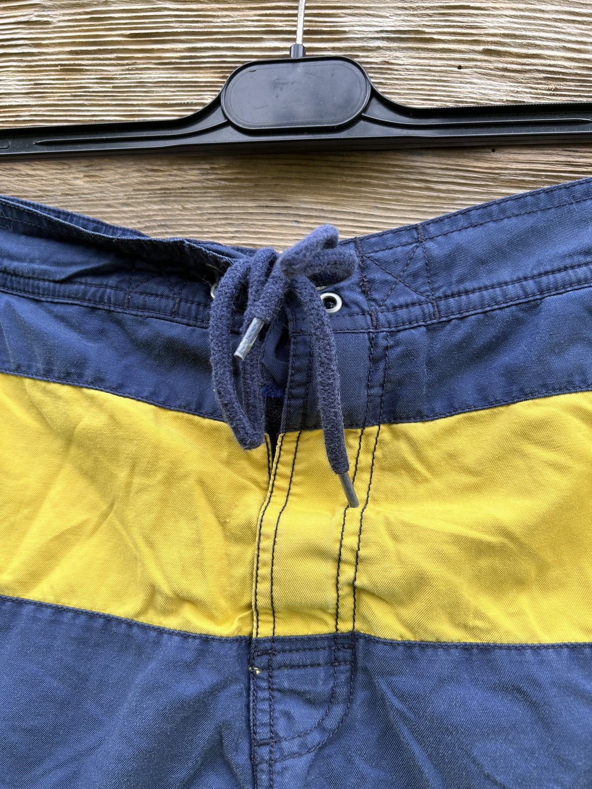 Polo Ralph Lauren Vintage Polo By Ralph Lauren R67 Skull Striped Nylon Shorts Size US 34 / EU 50 - 3 Thumbnail