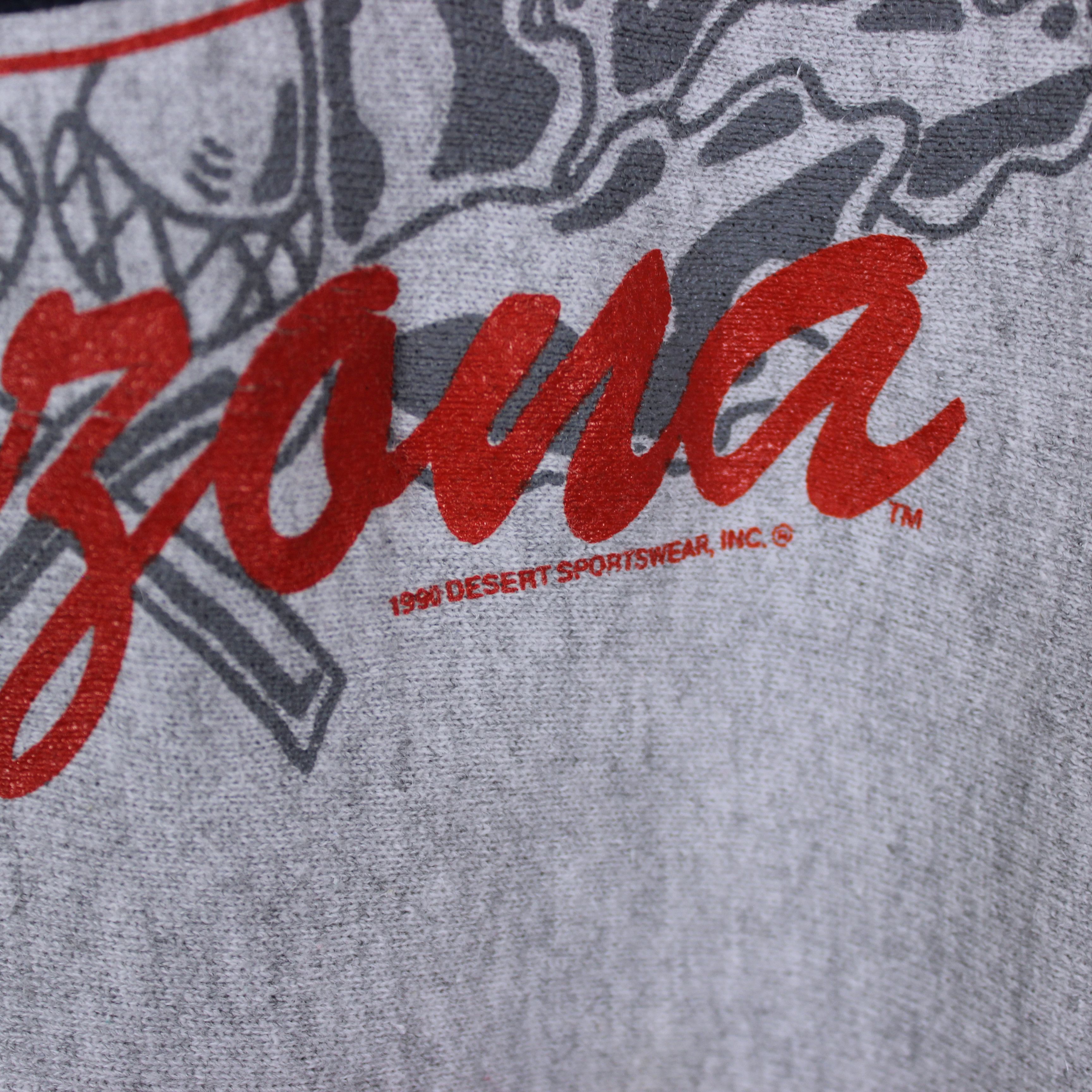 1990 Desert vintage sweatshirt Arizona university XL