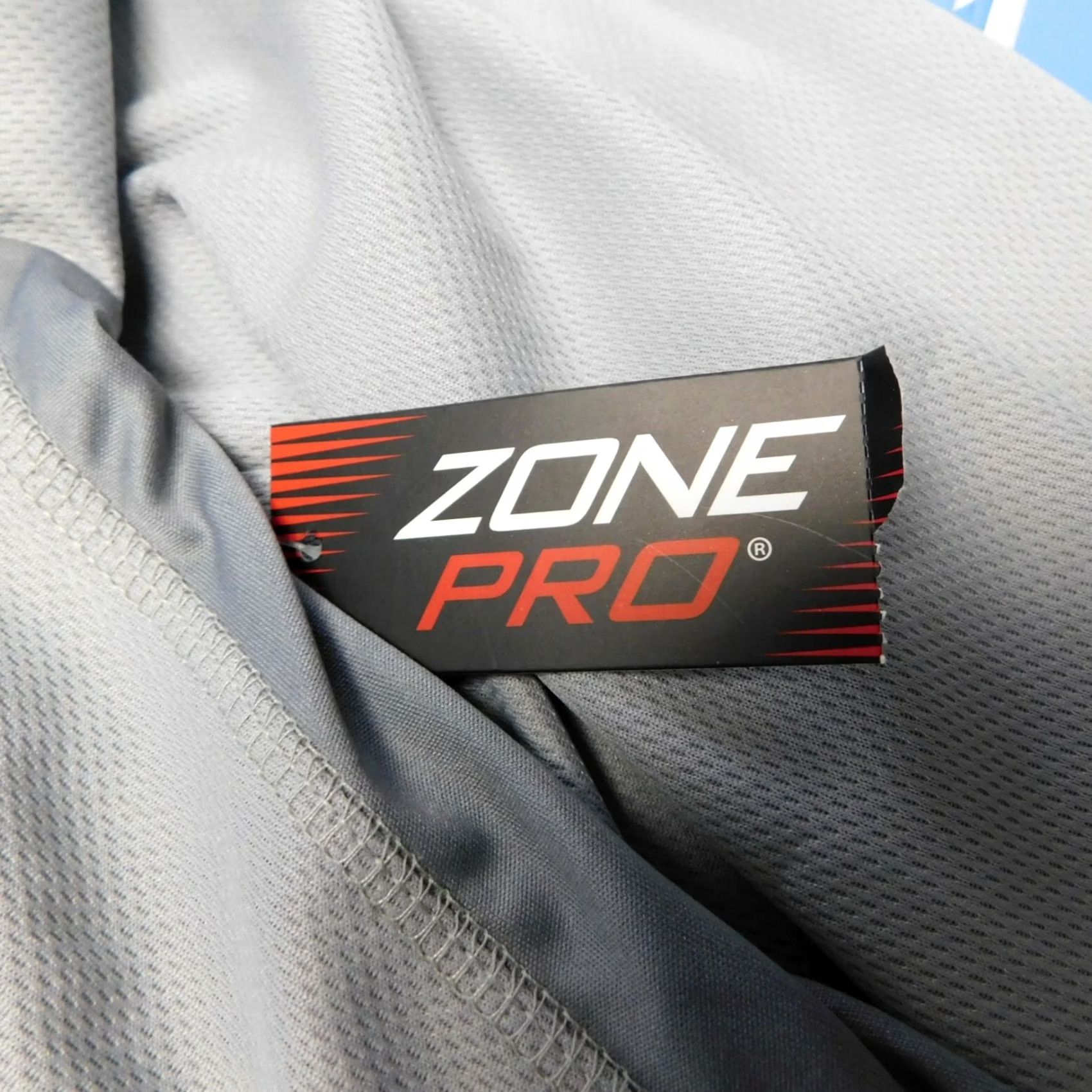 Vintage Zone Pro Men's Long Sleeve T-Shirt Crew Neck Gray XL Sport Gym & Training Regular Fit White? Size US XL / EU 56 / 4 - 3 Thumbnail