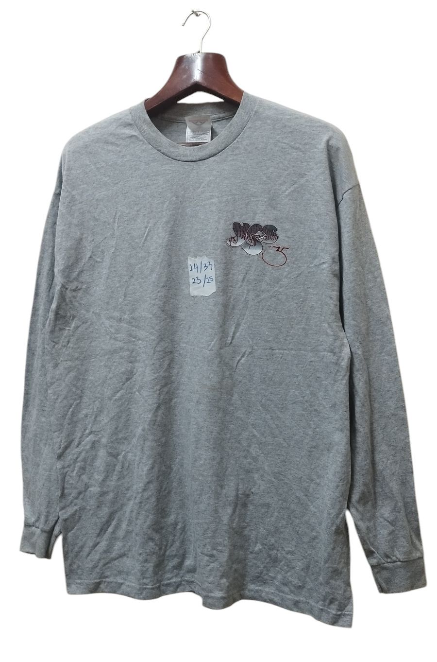 Band Tees × Vintage Vtg YES Band Relayer Album Concert Tour Long sleeve T-shirt Size US XL / EU 56 / 4 - 4 Thumbnail