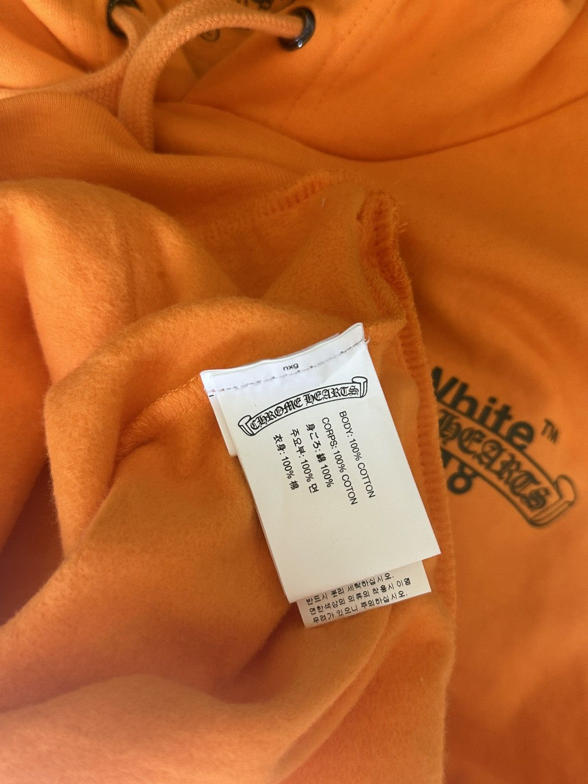 Chrome Hearts × Off-White CHROME HEARTS OFF WHITE PATCH HOODIE Size US M / EU 48-50 / 2 - 5 Thumbnail