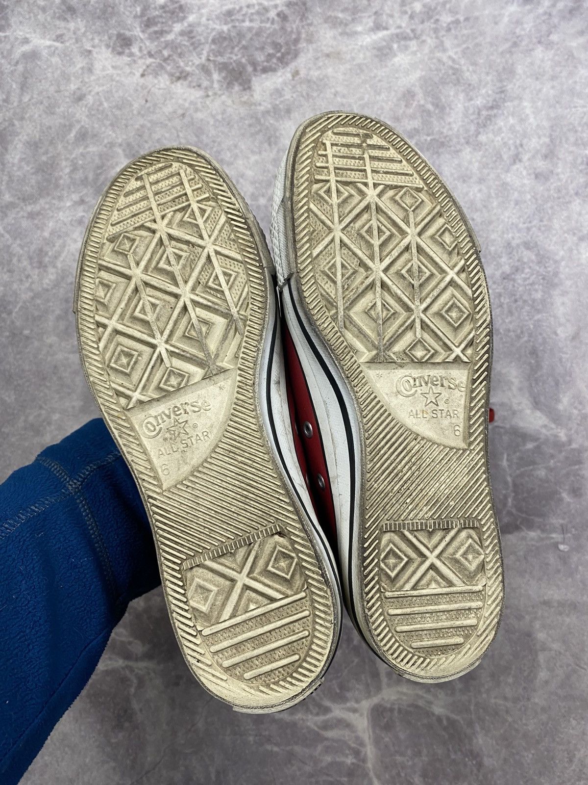 Converse Converse Y2K Vintage High Boxing Biker Moto Sneakers Lace-Up Size US 8.5 / IT 38.5 - 13 Thumbnail