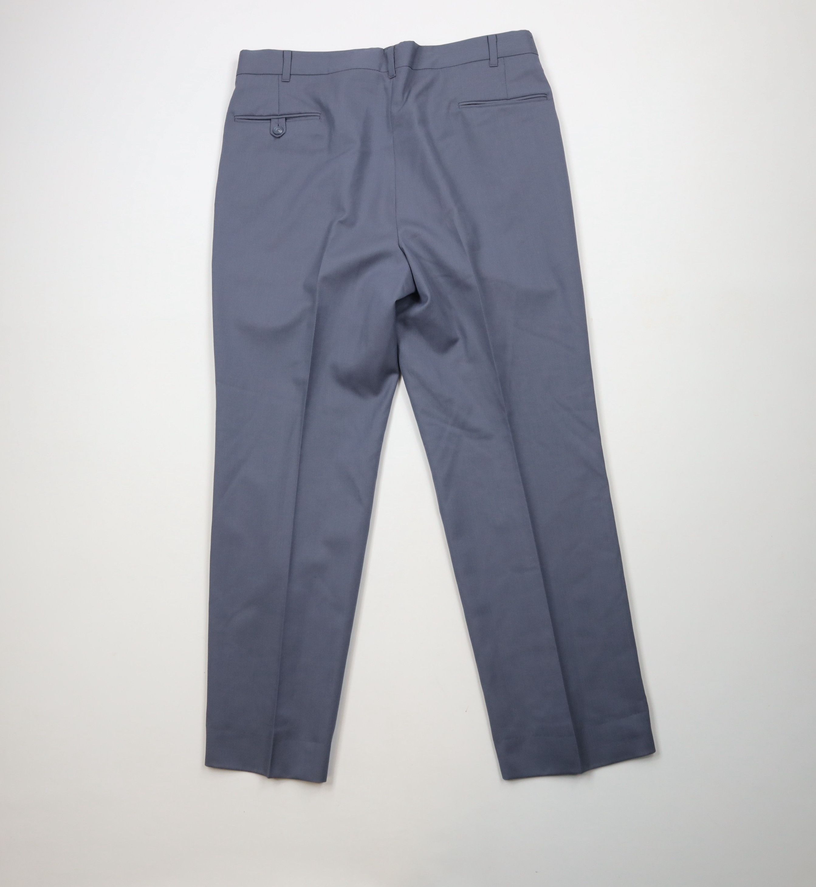 Vintage Vintage 70s Streetwear Herringbone Wide Leg Chino Pants USA Size US 36 / EU 52 - 8 Thumbnail