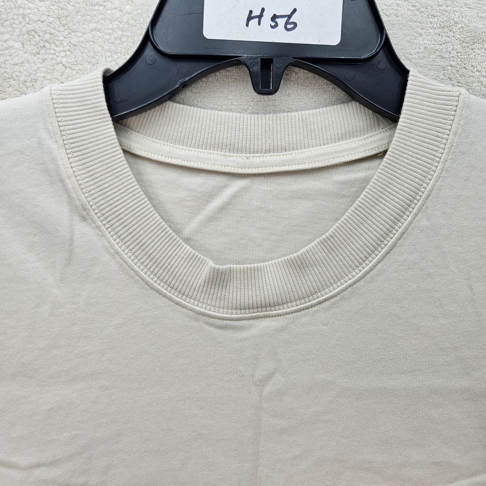 Lululemon LULULEMON WOMEN'S 14 OVERSIZED HEAVY WEIGHT T SHIRT BONE WHT Size XL / US 12-14 / IT 48-50 - 2 Thumbnail