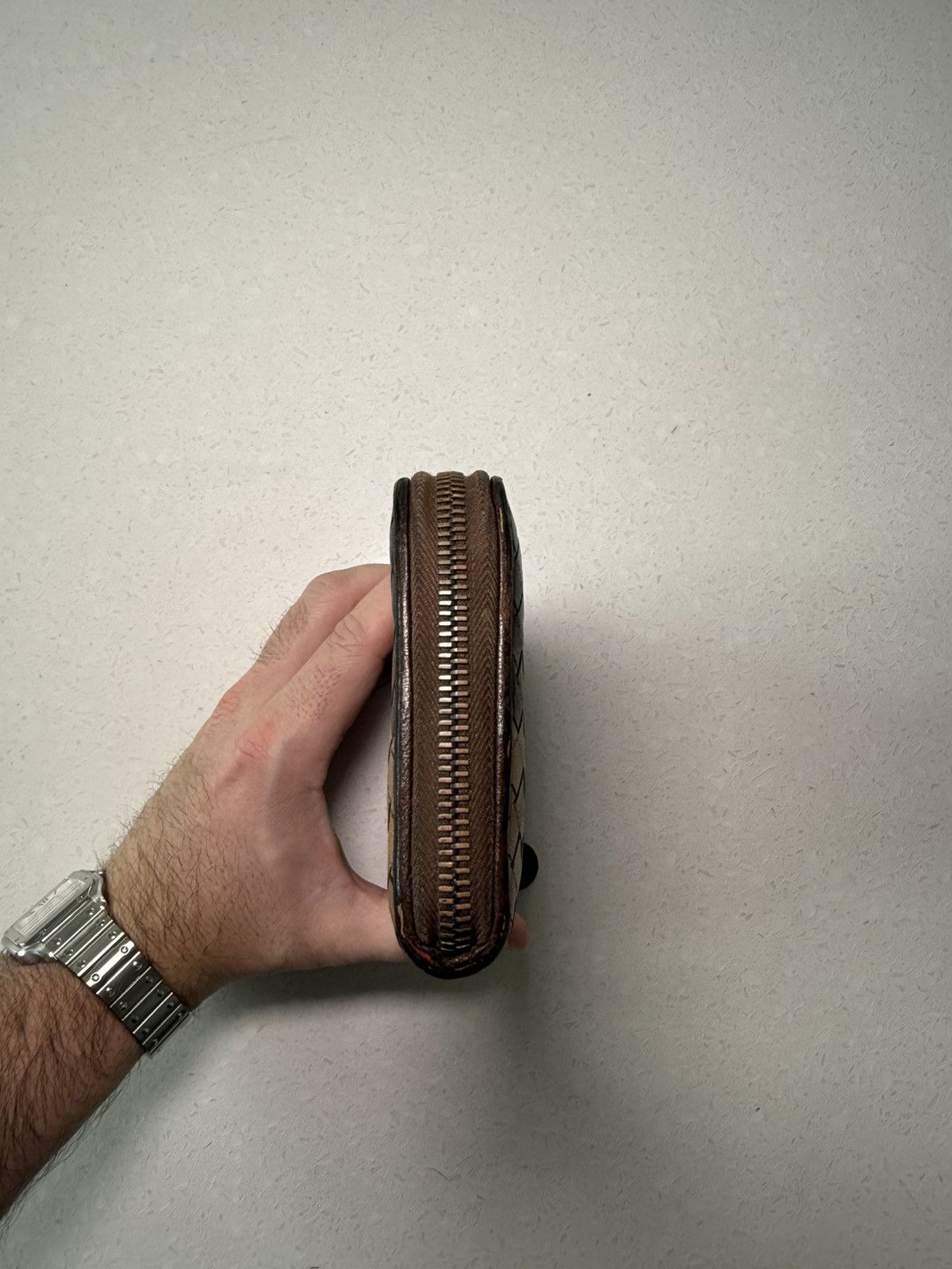 Bottega Veneta Bottega Veneta Brown Zippy Wallet Size ONE SIZE - 4 Thumbnail
