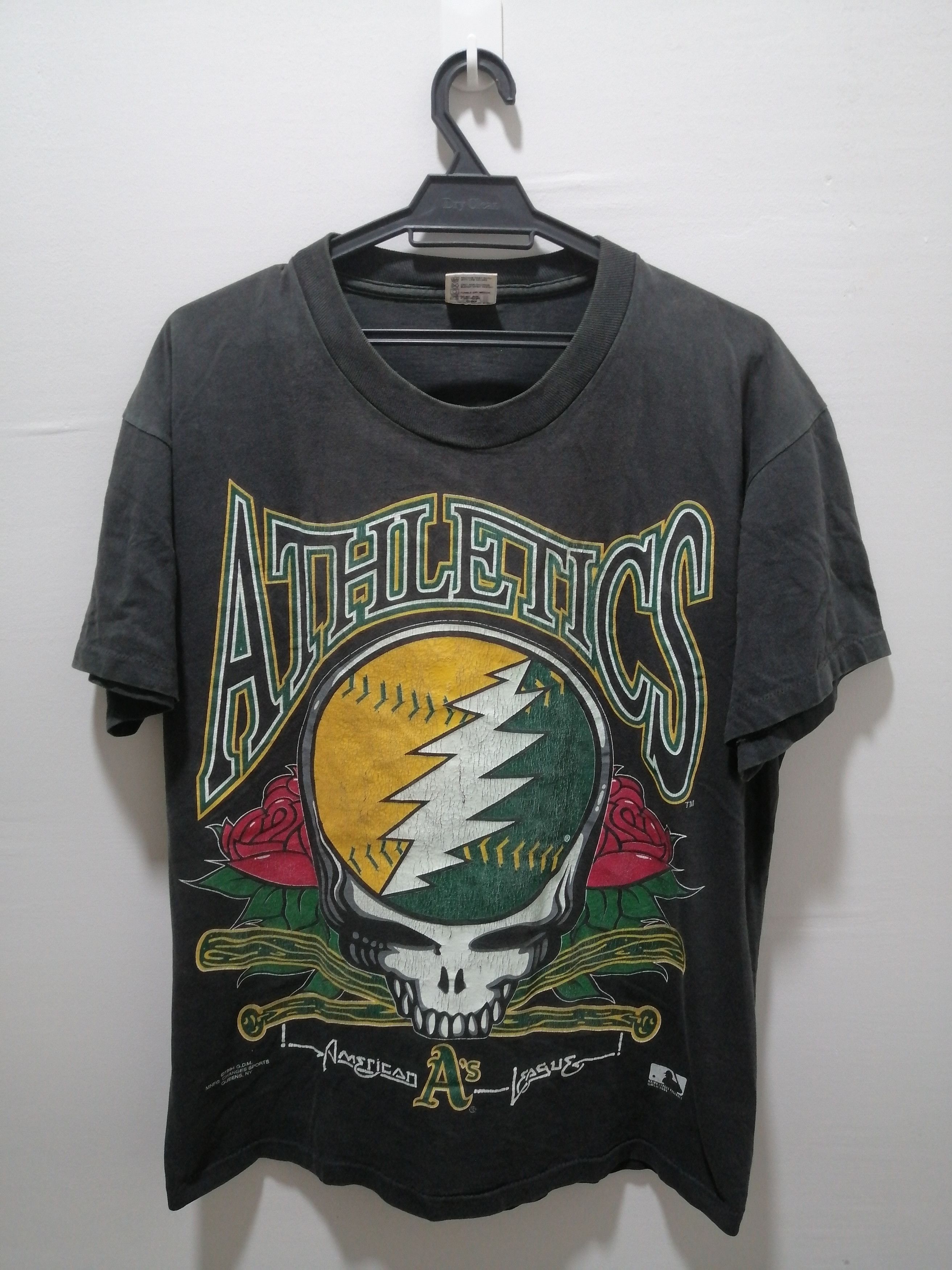 Grateful Dead VINTAGE 90'S GRATEFUL DEAD OAKLAN ATHLETICT SHIRT FULL PRINT Size US M / EU 48-50 / 2 - 1 Thumbnail