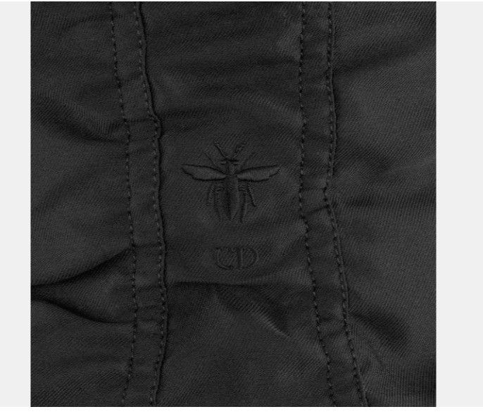 Dior o1w1db11124 Fitted Bomber Jacket in Black Size XL / US 12-14 / IT 48-50 - 3 Thumbnail