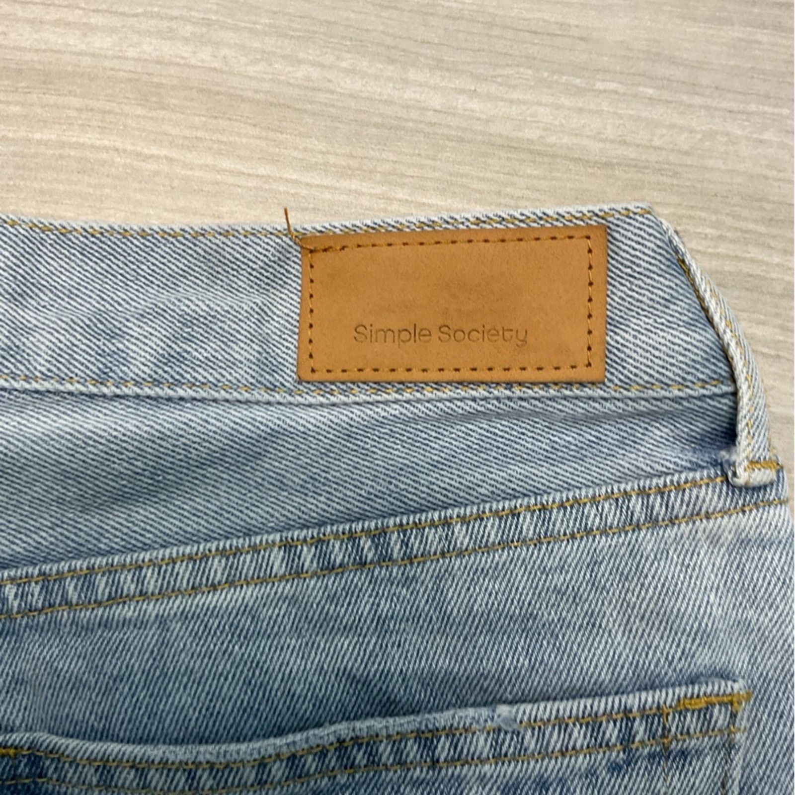 Vintage Simple Society High-Rise Cutoff Shorts Size 28" / US 6 / IT 42 - 5 Thumbnail