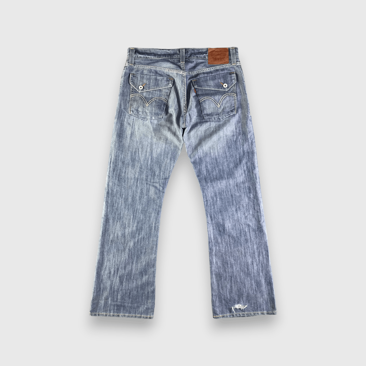 Levi's Vintage Blue Wash Levis 527 Jeans-J3509 Size US 36 / EU 52 - 2 Thumbnail