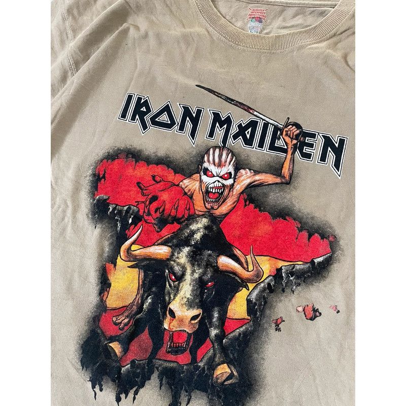 Other T-shirt rock oversize Iron Maiden gros imprimé streetwear hi Size US XL / EU 56 / 4 - 2 Thumbnail