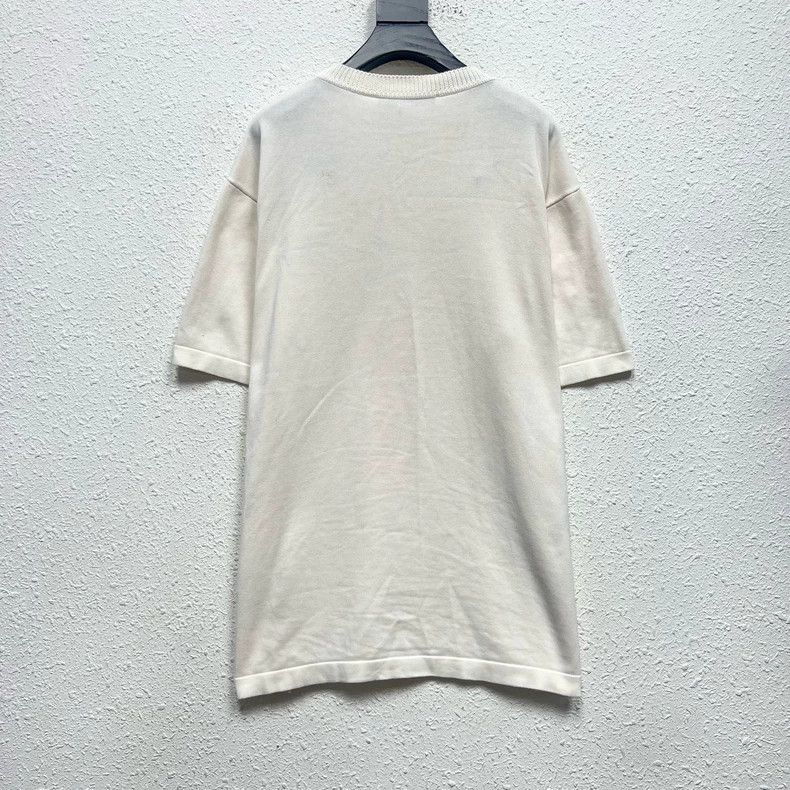 Louis Vuitton LOUIS VUITTON SS24 pin embroidery knitted short sleeve 2501 Size US XXL / EU 58 / 5 - 2 Thumbnail