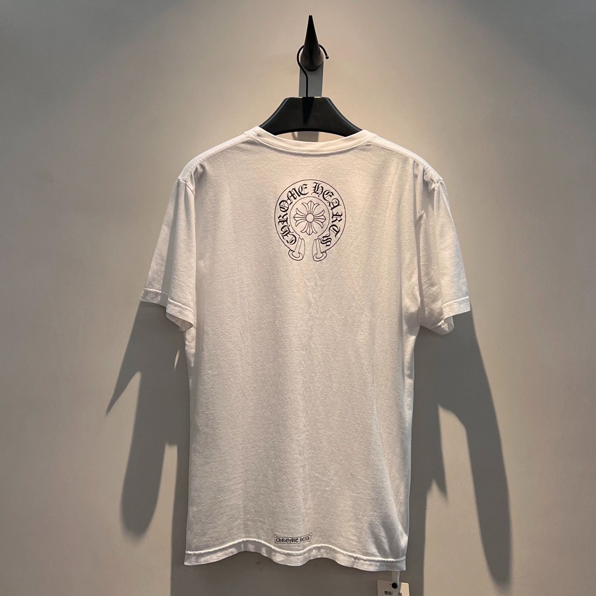 Chrome Hearts Chrome Hearts Neckline Sanskrit Short-Sleeved T-Shirt Size US M / EU 48-50 / 2 - 2 Thumbnail