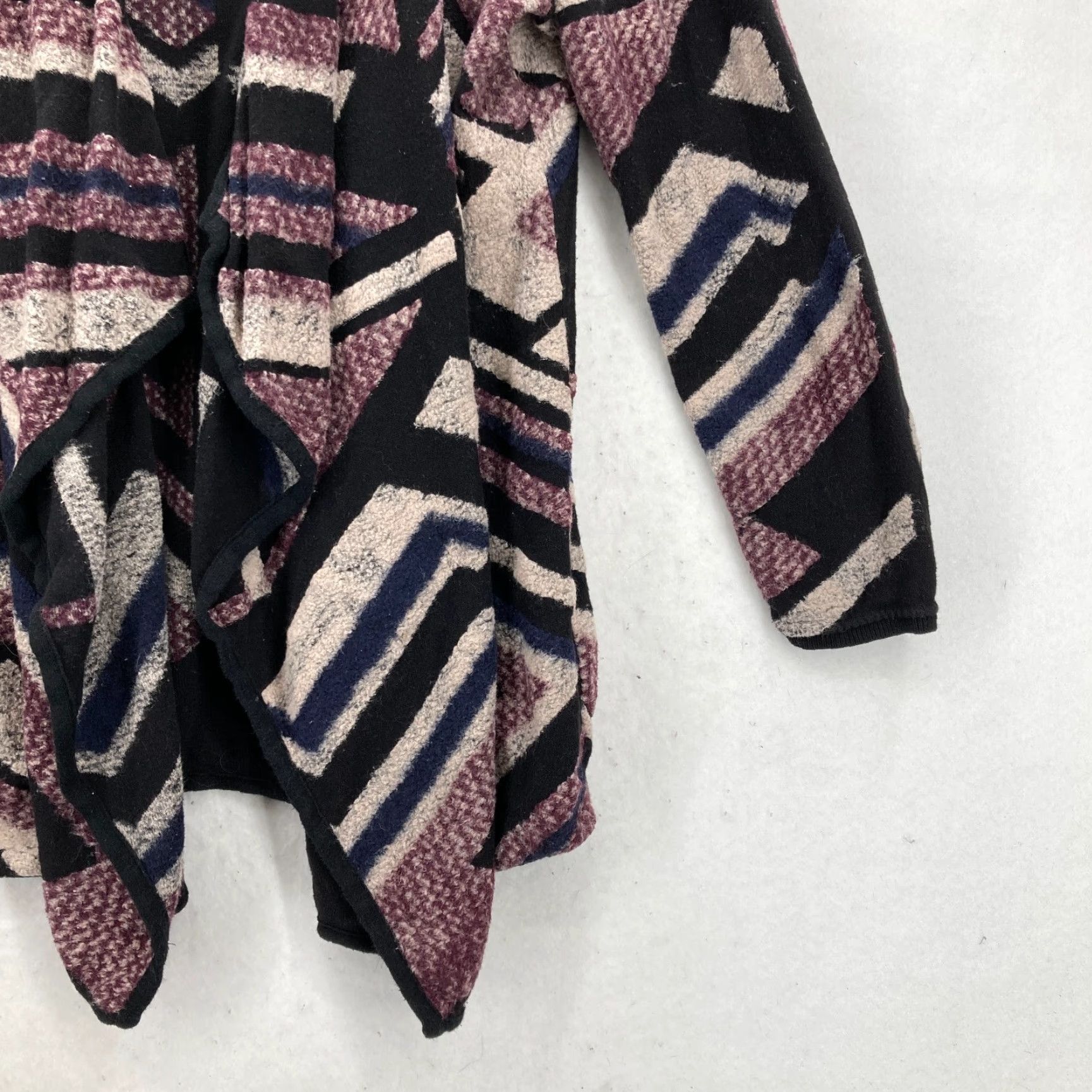 Lucky Brand Lucky Brand Cardigan Open Front Sweater Women's Plus 2X Red Aztec Western Size XXL / US 16-18 / IT 52-54 - 3 Thumbnail
