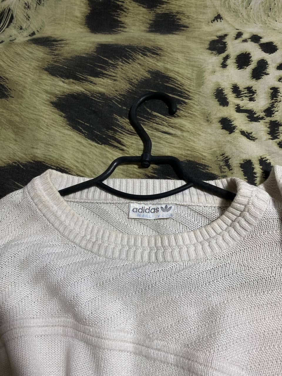 Adidas × Vintage Vintage Adidas 90s Knit Sweater Jumper Size US M / EU 48-50 / 2 - 6 Thumbnail