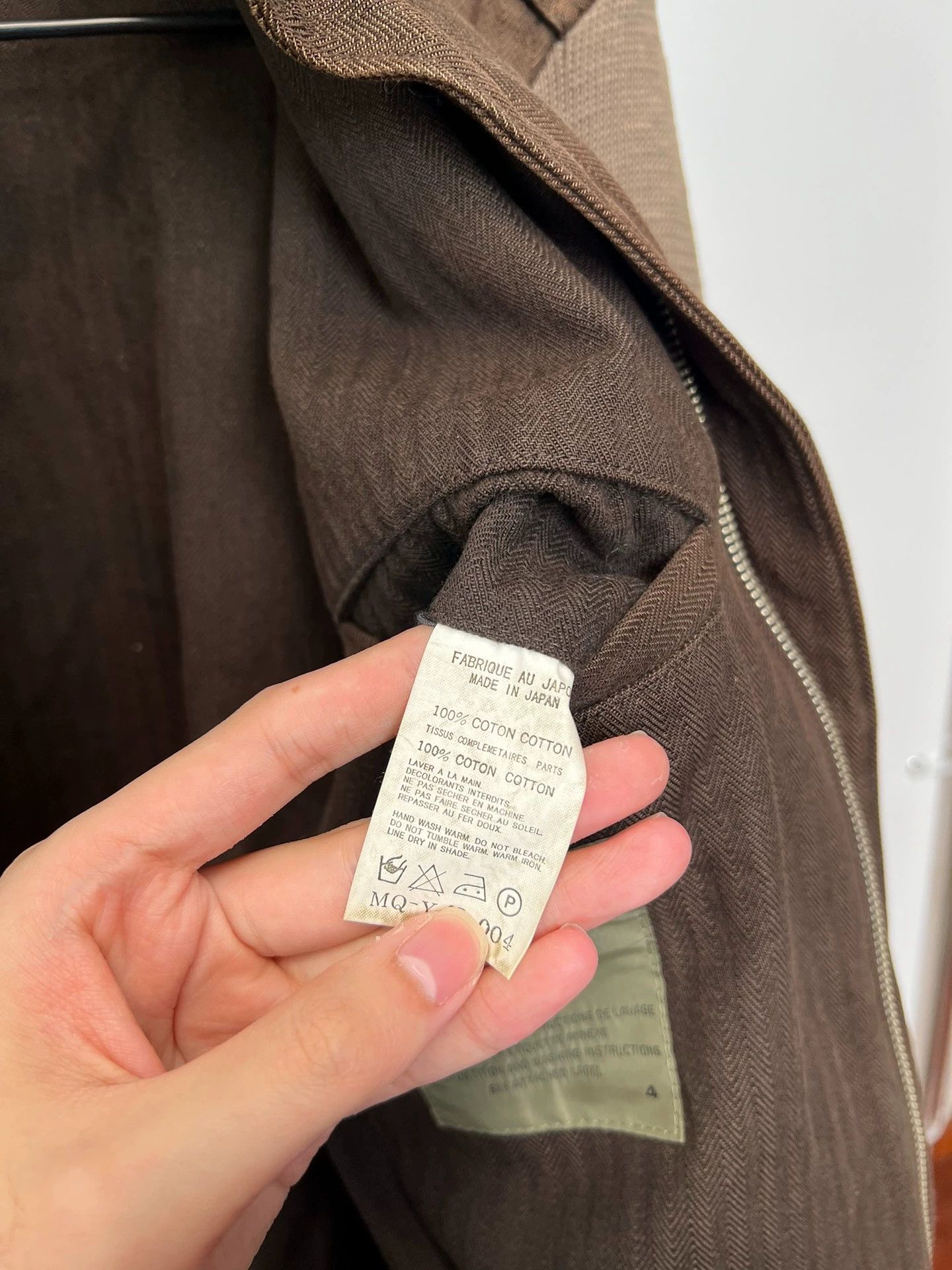 Yohji Yamamoto YS For Man Patchwork Zipper Jacket