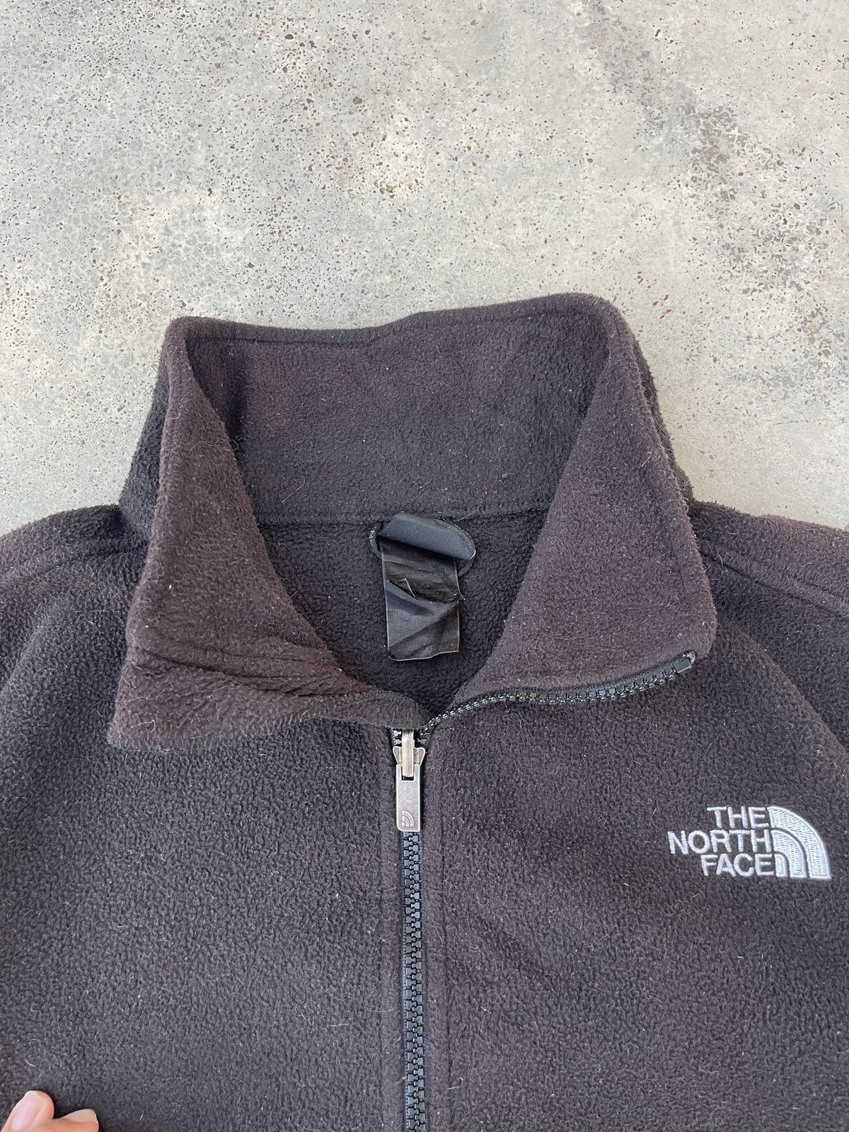 The North Face × Vintage Vintage North Face Black Fleece Full Zip Turtleneck Size US XL / EU 56 / 4 - 8 Thumbnail