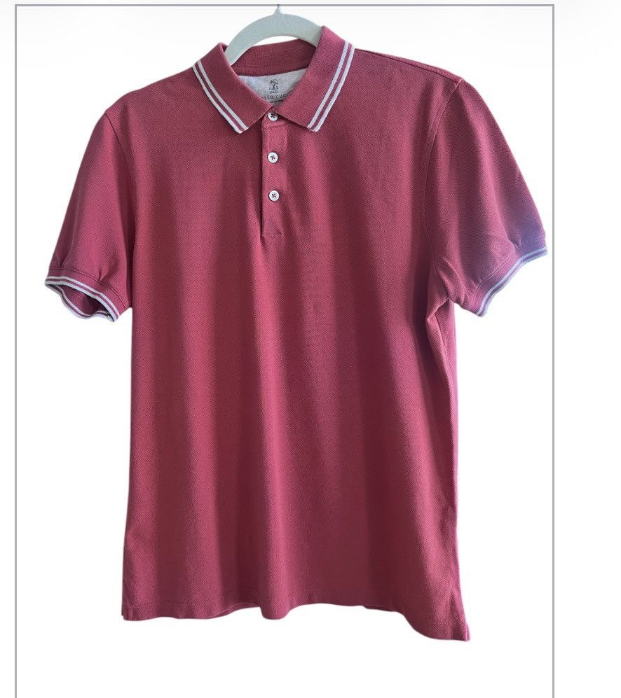 Brunello Cucinelli Brunello Cucinelli slim fit polo Size US M / EU 48-50 / 2 - 16 Thumbnail