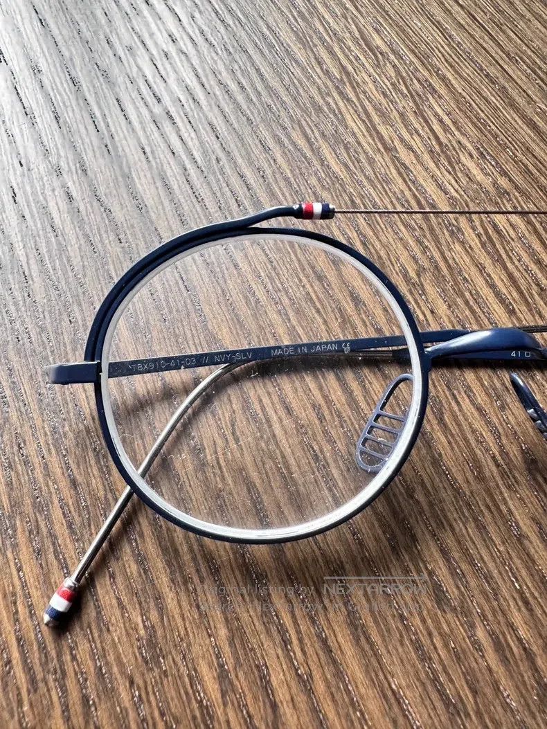 Thom Browne Thom Browne Dark blue glasses Size ONE SIZE - 2 Thumbnail