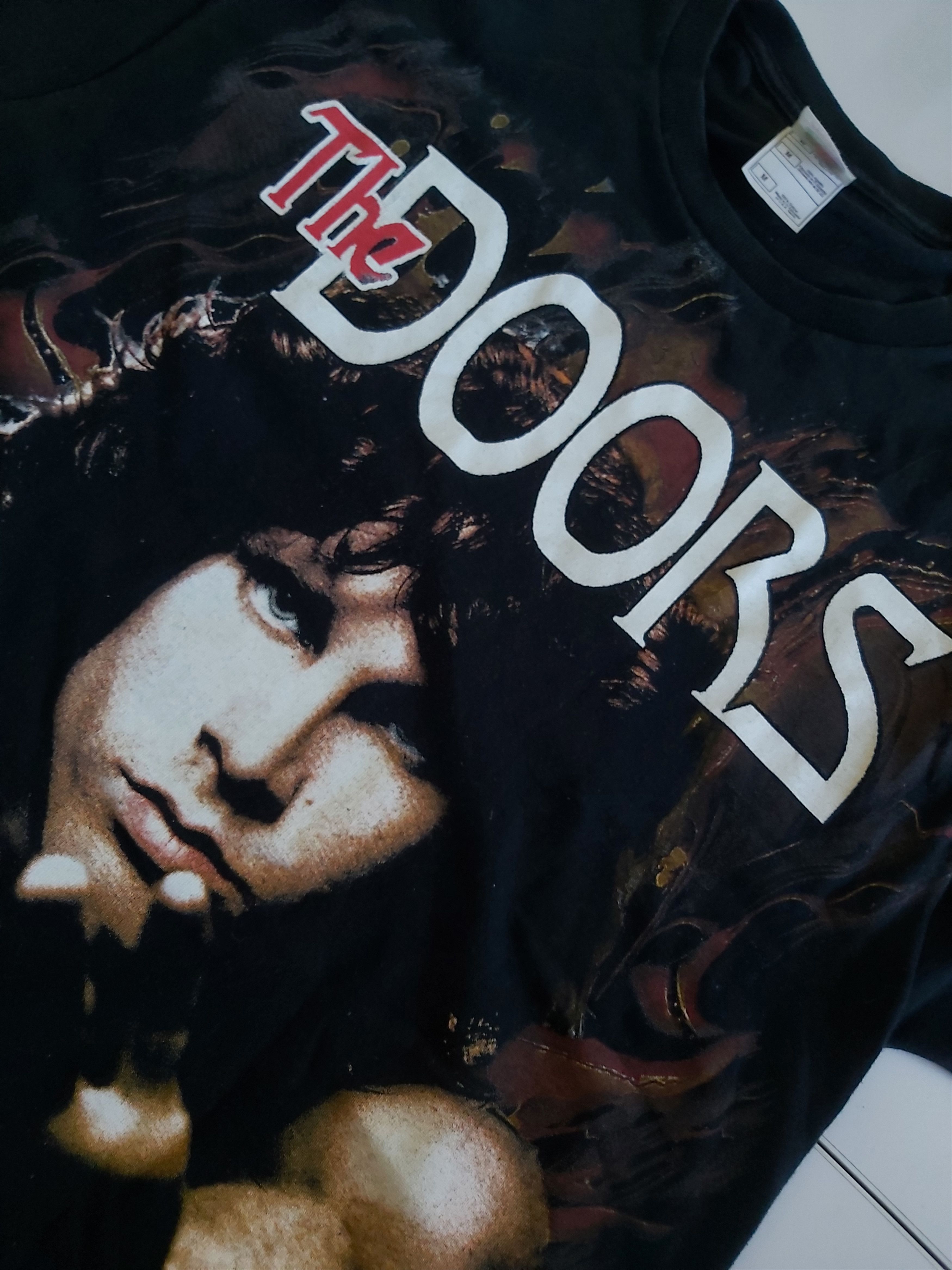 Band Tees × Vintage The Doors tshirt vintage 90s y2k Size US M / EU 48-50 / 2 - 9 Thumbnail