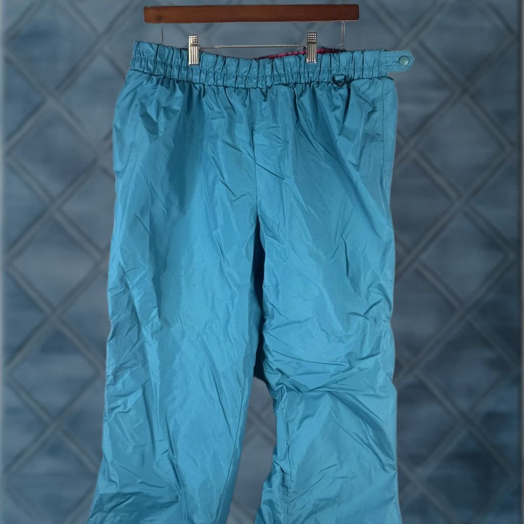 Vintage Columbia Snow Pants Mens XL Blue Insulated Ski Elastic Waist Nylon Winter Pants Size US 36 / EU 52 - 1 Thumbnail
