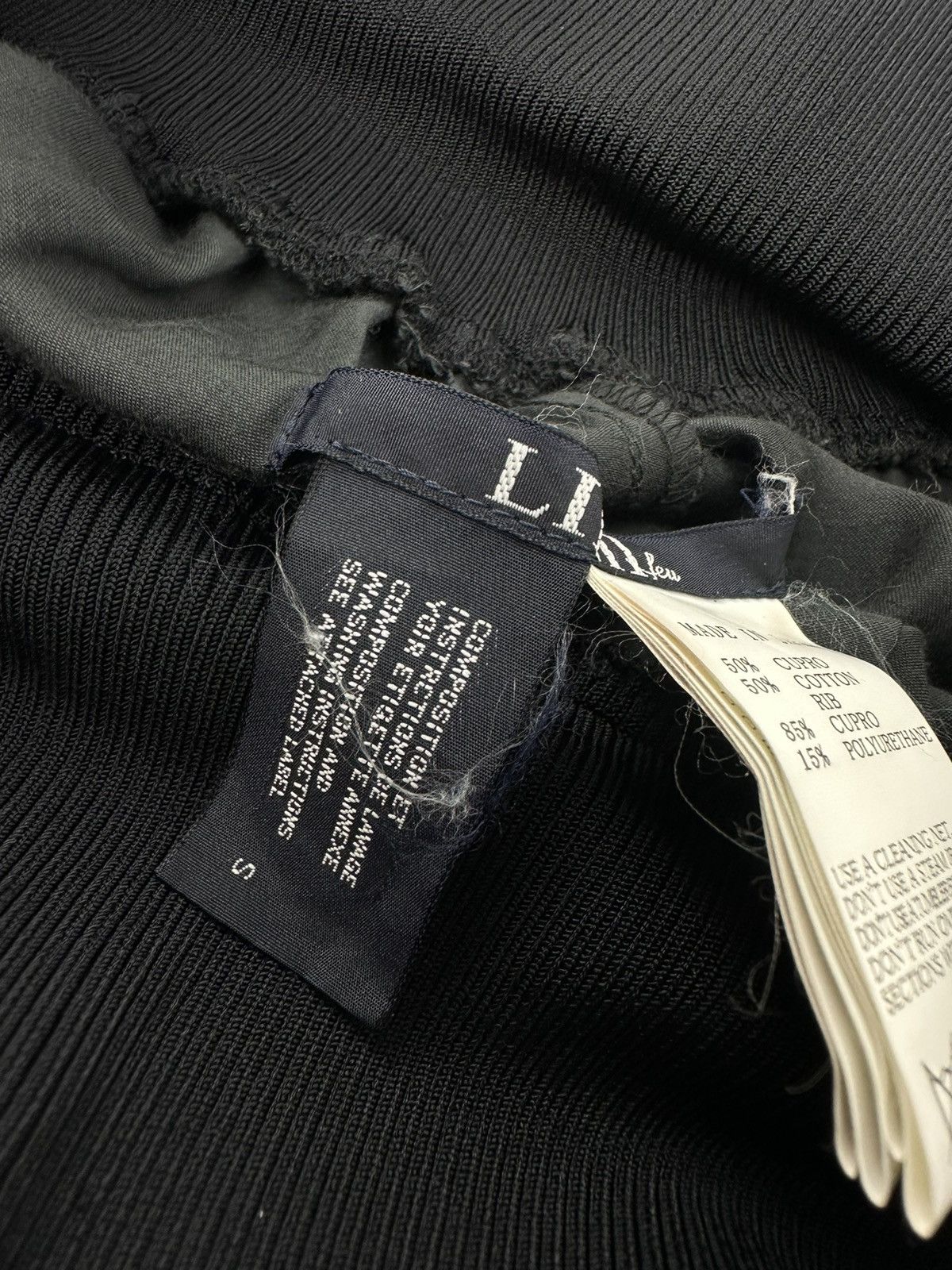 Limi Feu × Yohji Yamamoto Limi Feu Gabardine Drop Crotch Pleated Front Pants Size 26" / US 2 / IT 38 - 13 Thumbnail