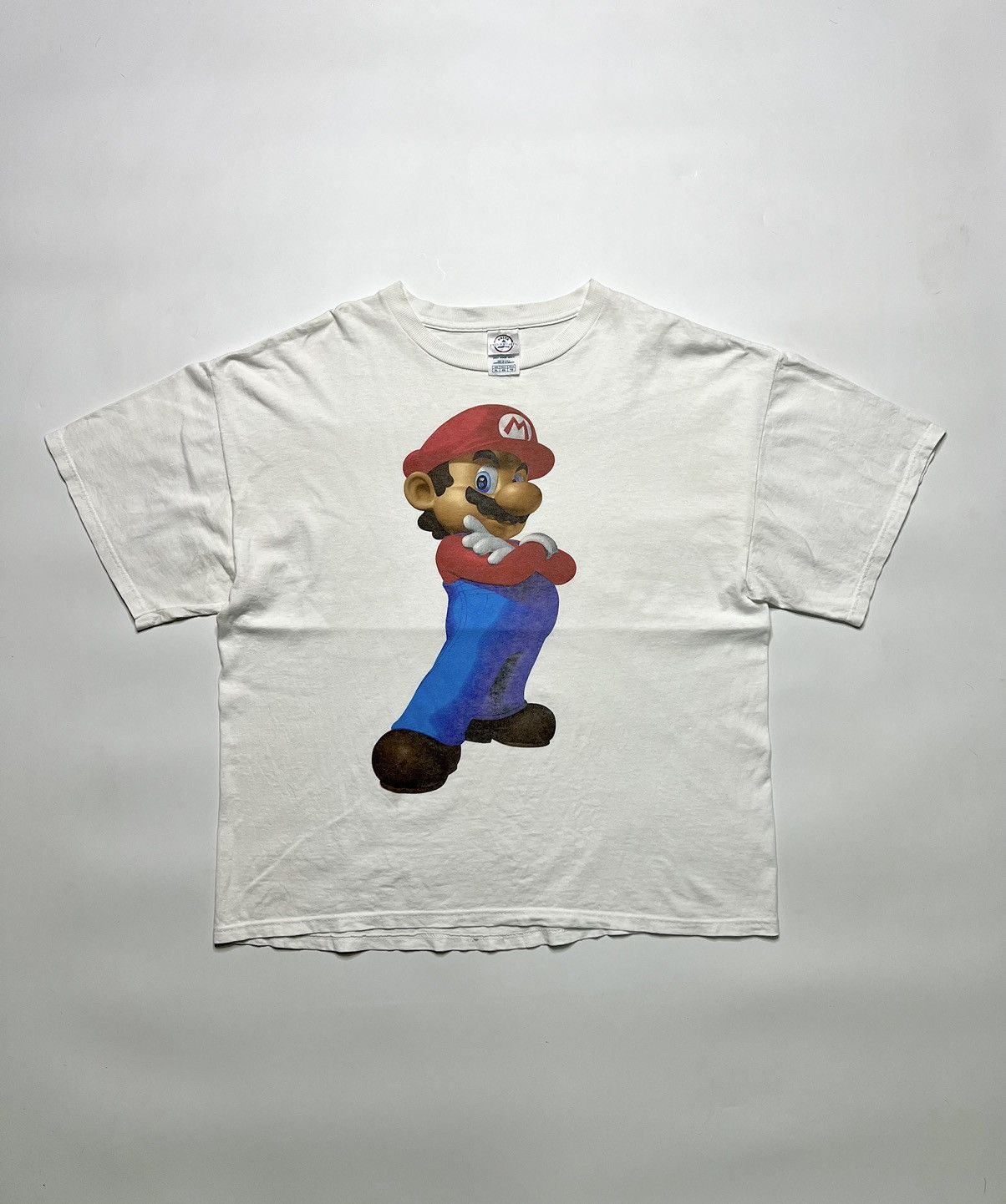 Cartoon Network × Nintendo × Vintage Vintage 2000s Super Mario T-Shirt Size US XL / EU 56 / 4 - 2 Thumbnail
