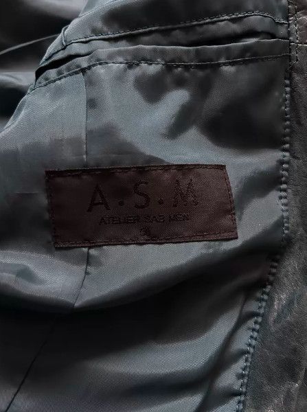 Other ASM Japanese Niche Brand Distressed Leather Jacket Size US S / EU 44-46 / 1 - 8 Thumbnail