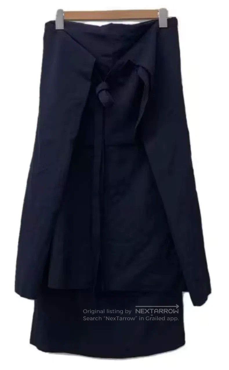 Comme des Garcons Comme Des Garcons size F Wool long skirt Size 25" / US 0 / IT 36 - 2 Thumbnail