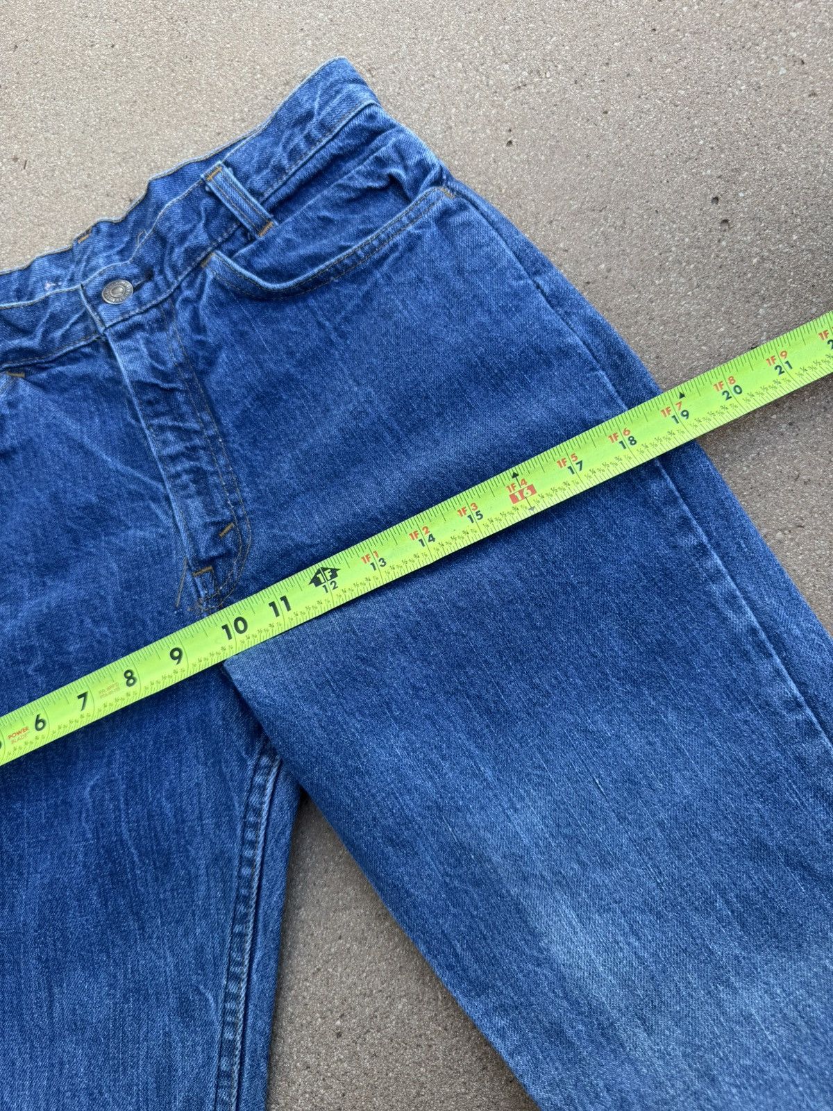 Levi's Vtg 70’s Levi’s 646 Orange Tab Bellbottom Flare Jeans 29x29 Size US 29 - 12 Thumbnail