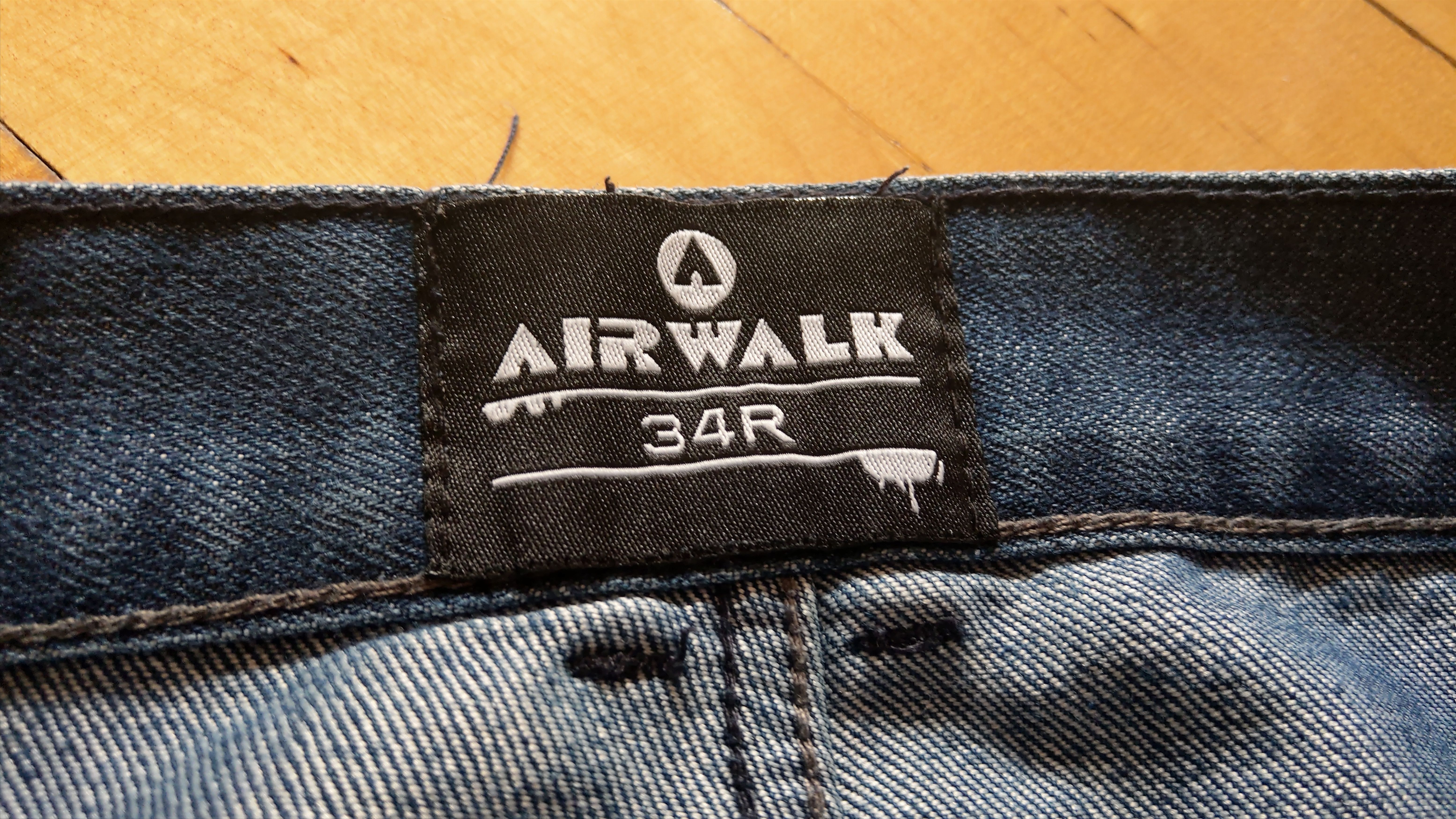Airwalk Vintage AIRWALK Cargo Pants Denim Alt skate Opium Size US 34 / EU 50 - 16 Thumbnail