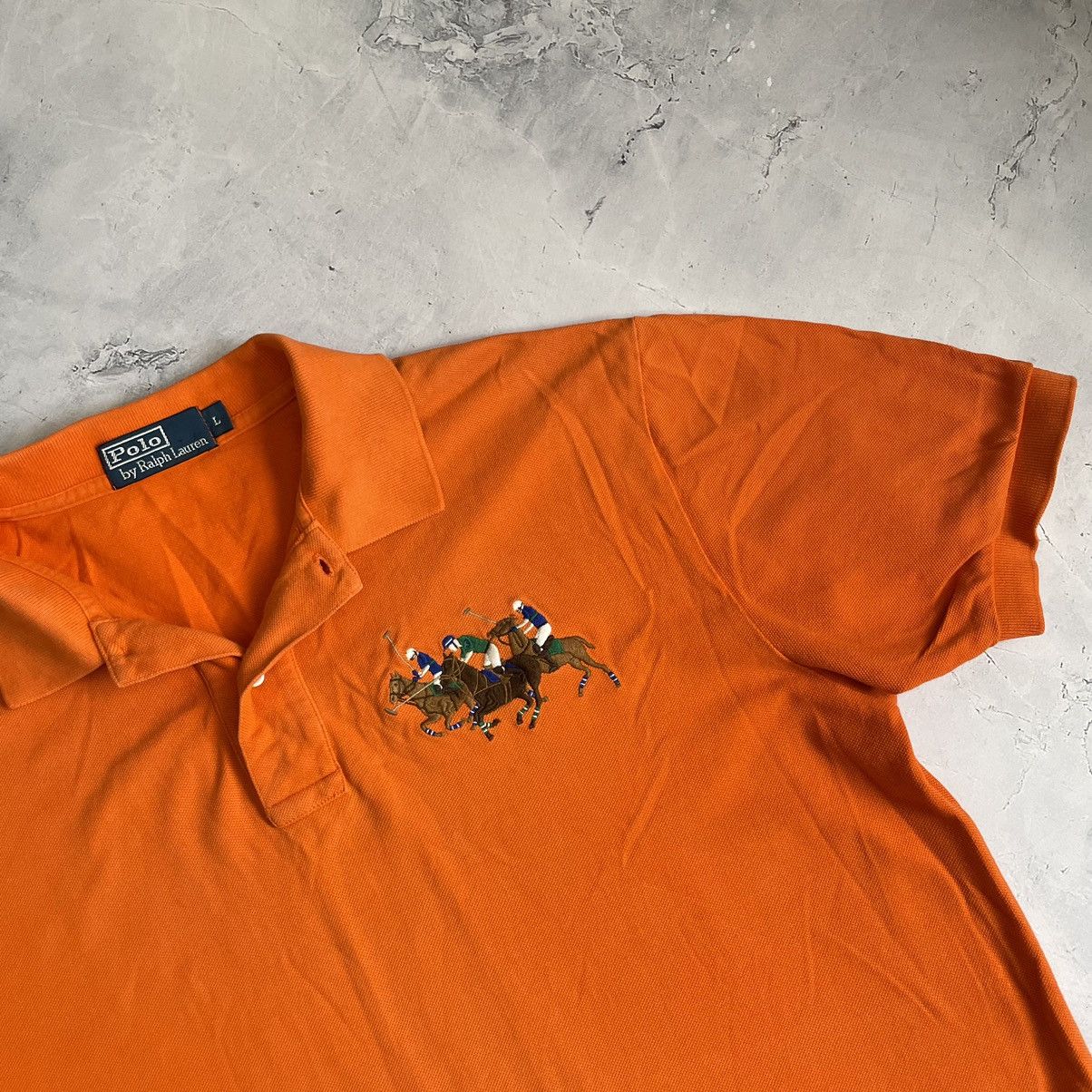 Polo Ralph Lauren × Ralph Lauren × Vintage Vintage Ralph Lauren Polo Shirt Tee Size US L / EU 52-54 / 3 - 2 Thumbnail