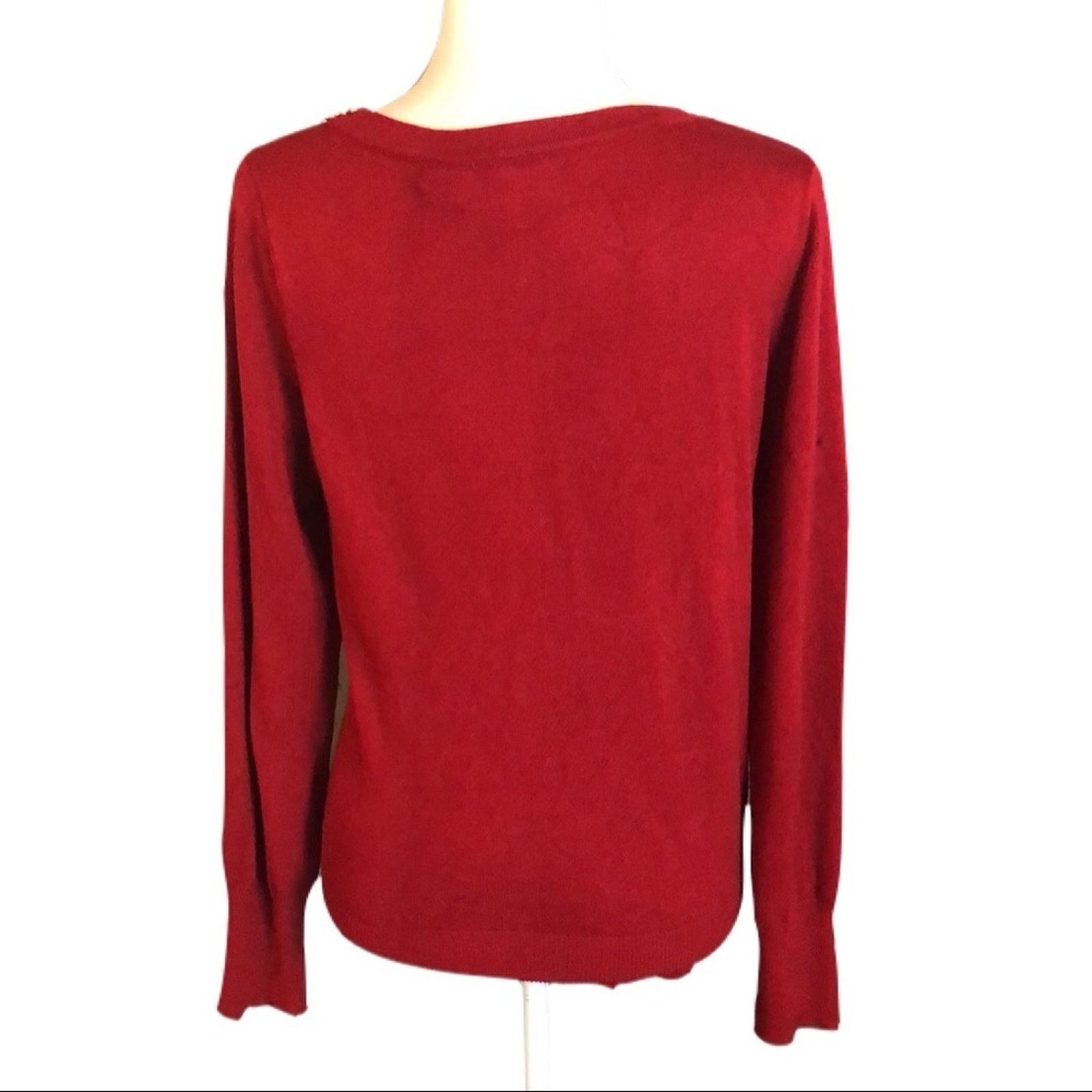 & Other Stories New Directions red holiday sweater PS Size S / US 4 / IT 40 - 3 Thumbnail