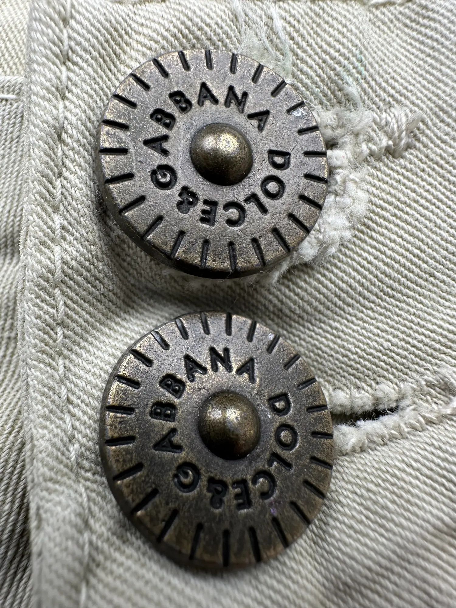 Dolce & Gabbana Dolce&Gabbana Vintage Cargo Multi-Pocket Pants C564(V545) Size 27" / US 4 / IT 40 - 9 Thumbnail