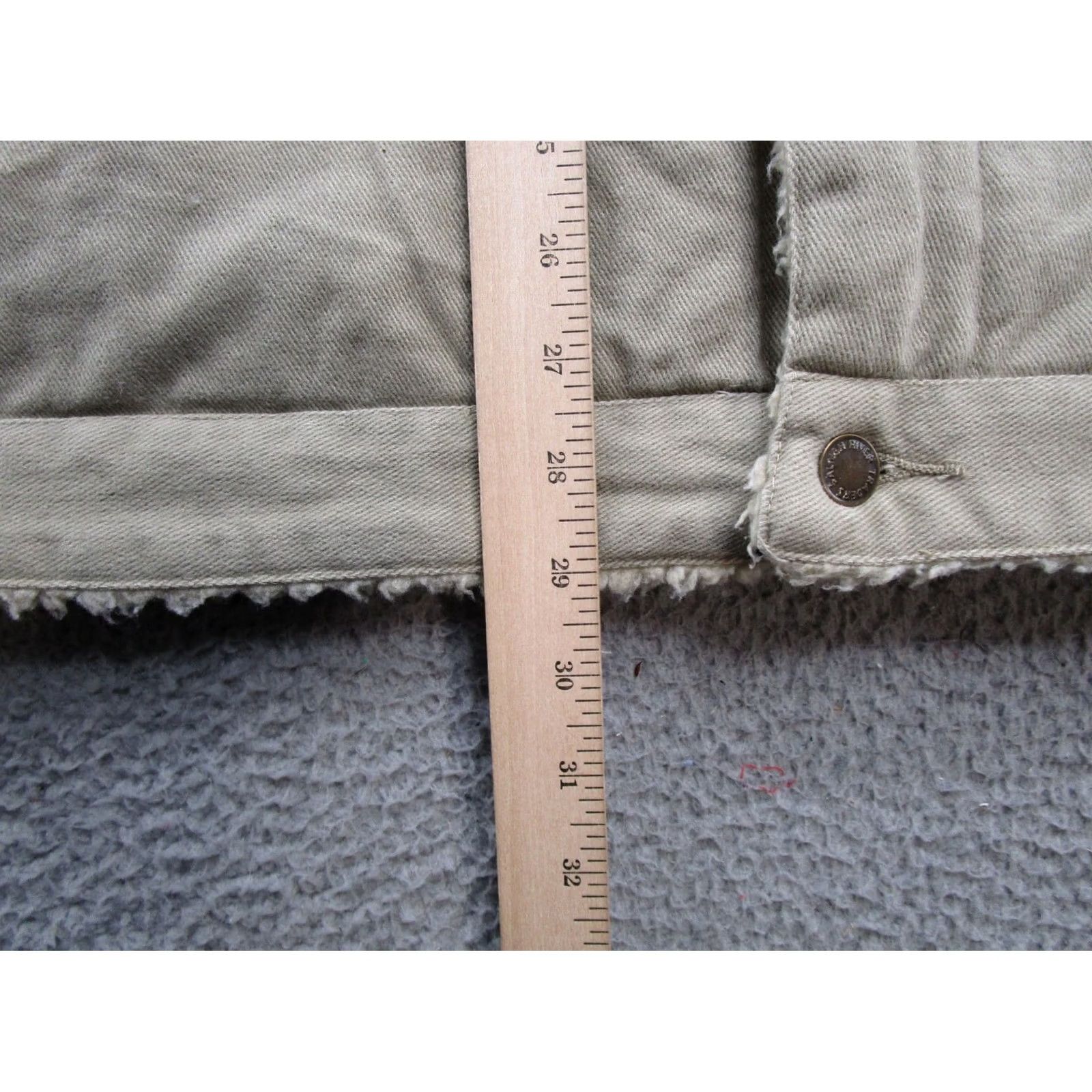 Vintage VINTAGE Salmon River Bomber Jacket Mens 2XL Beige Lined Polyester Cotton Button 90s USA, 2XL Mens Jacket Size US XXL / EU 58 / 5 - 6 Thumbnail