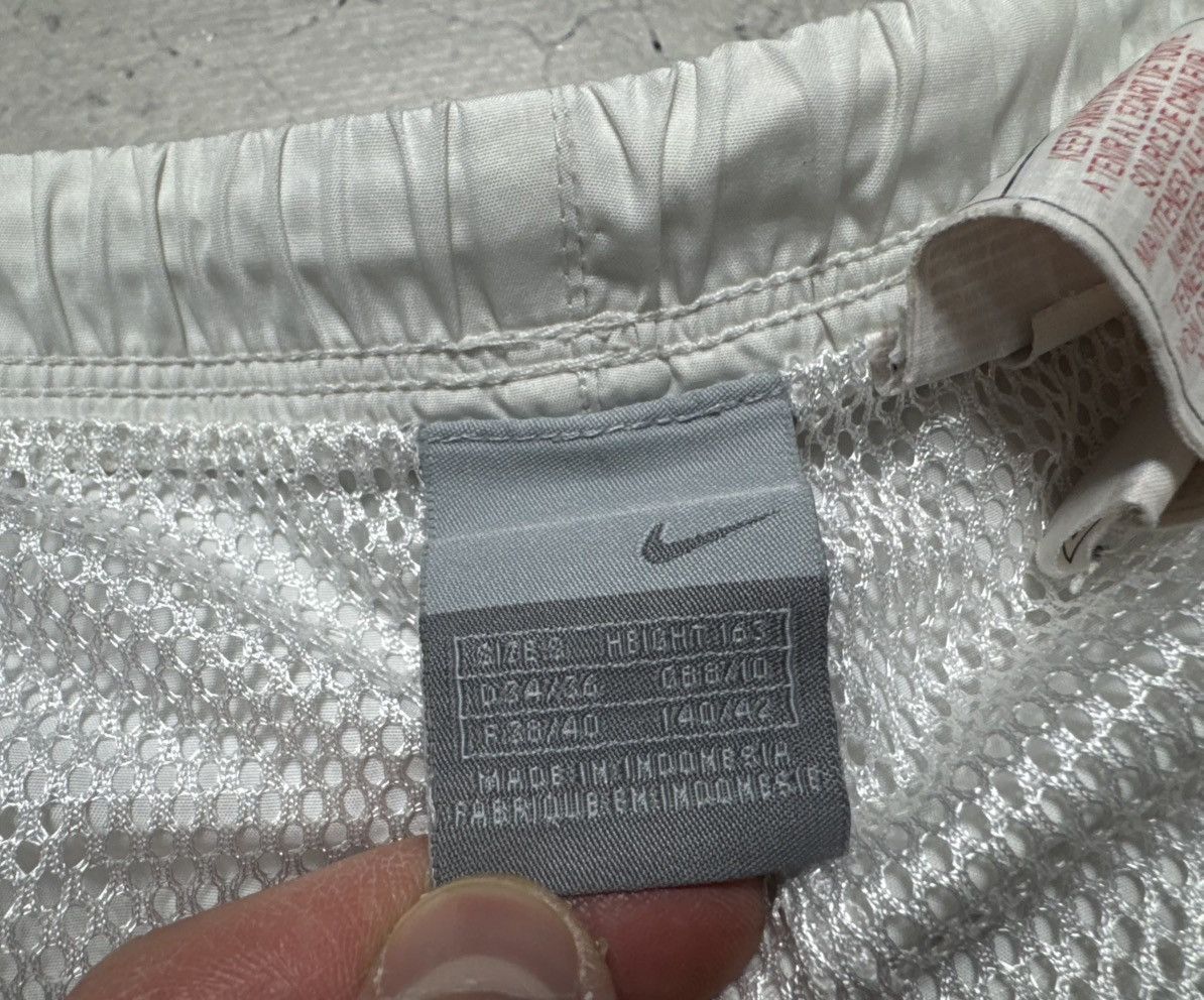 Nike Nike Vintage Baggy Track Pants White Drill Swoosh Nylon Size US 30 / EU 46 - 4 Thumbnail