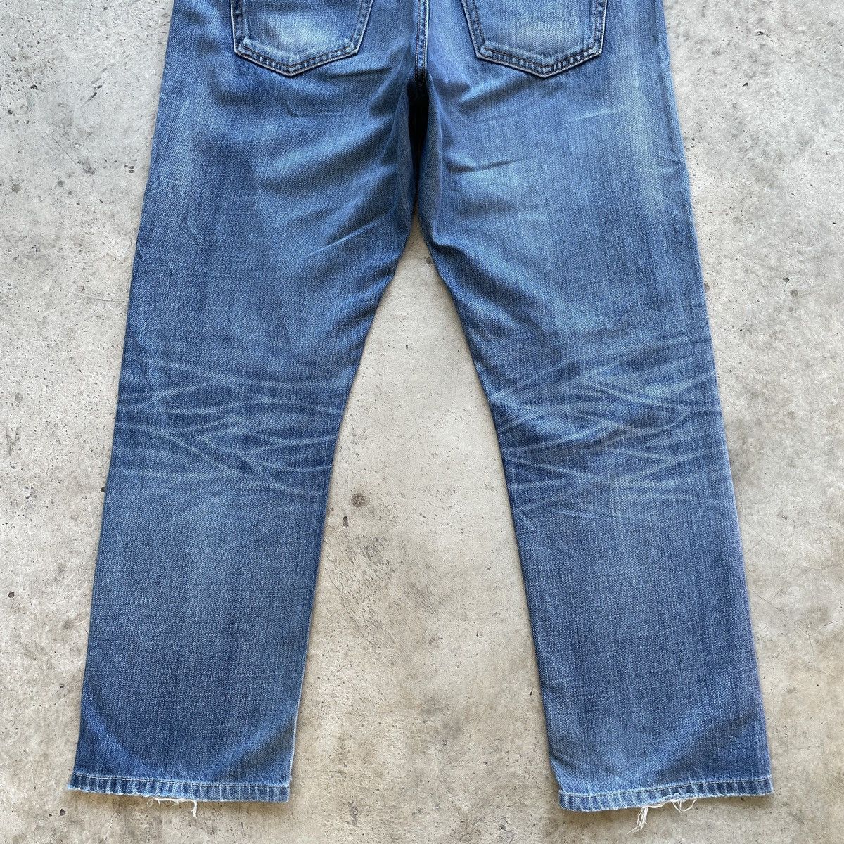 Japanese Brand W33💥 Vintage Japanese Faded Jeans Denim Pants Selvedge Size US 33 - 11 Thumbnail