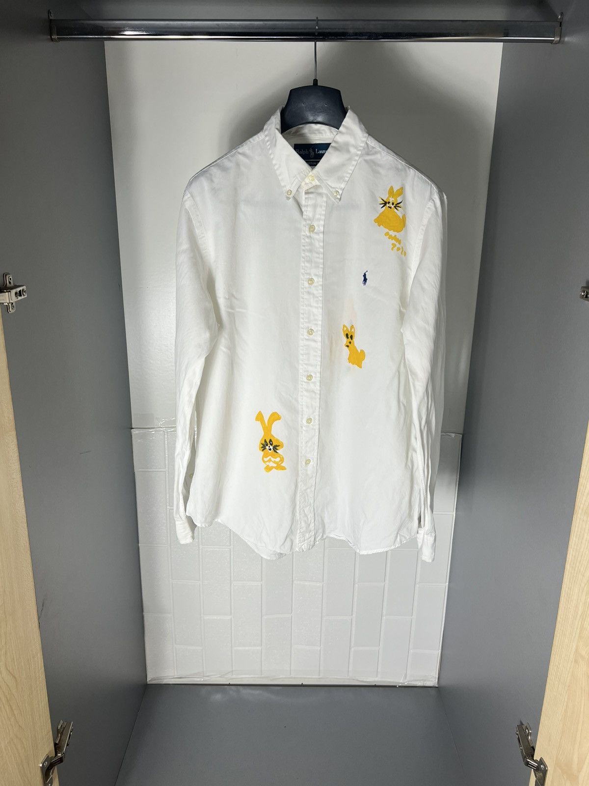 Polo Ralph Lauren × Vintage VERY RARE POLO RALPH LAUREN DESIGNER LONG SLEEVE SHIRT DELUX Size US L / EU 52-54 / 3 - 1 Thumbnail